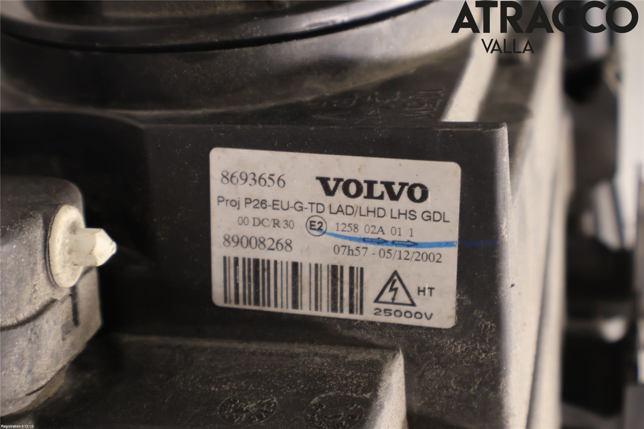 Volvo XC70 01-04 Strålkastare Vänster