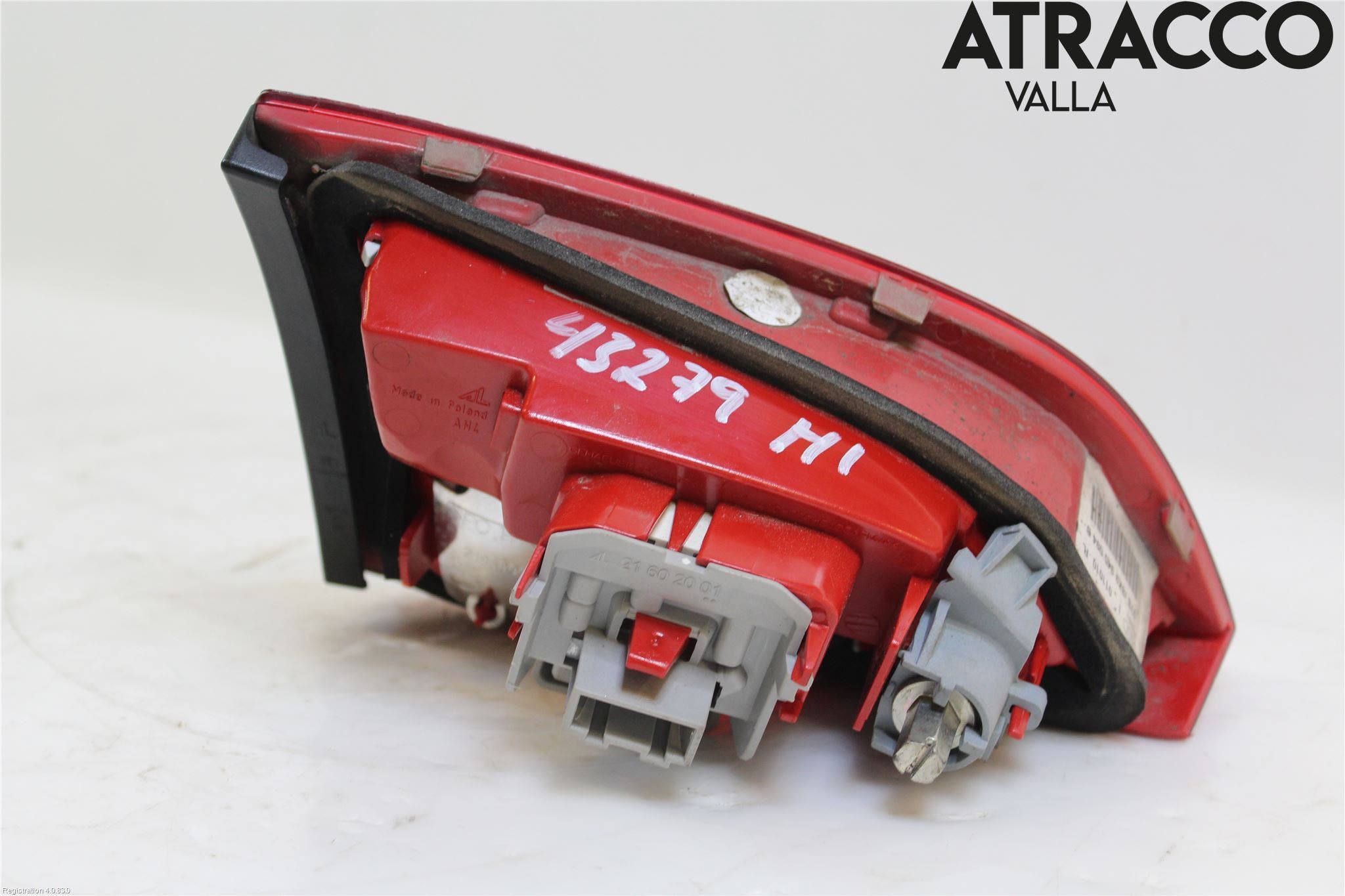 Audi A4/S4 08-11 Bakljus Lucka Hö