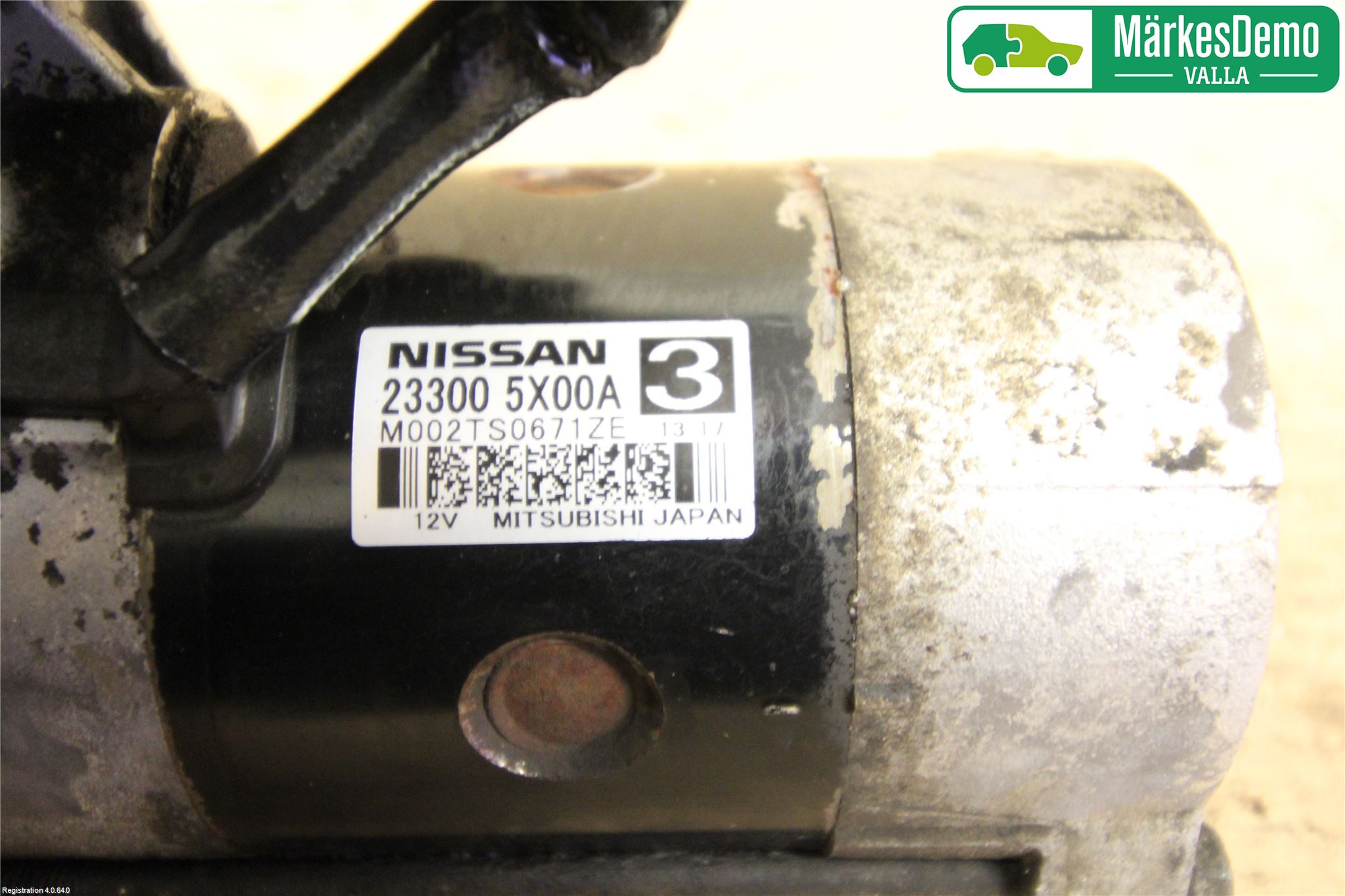 Nissan NAVARA 05-16 Startmotor Diesel