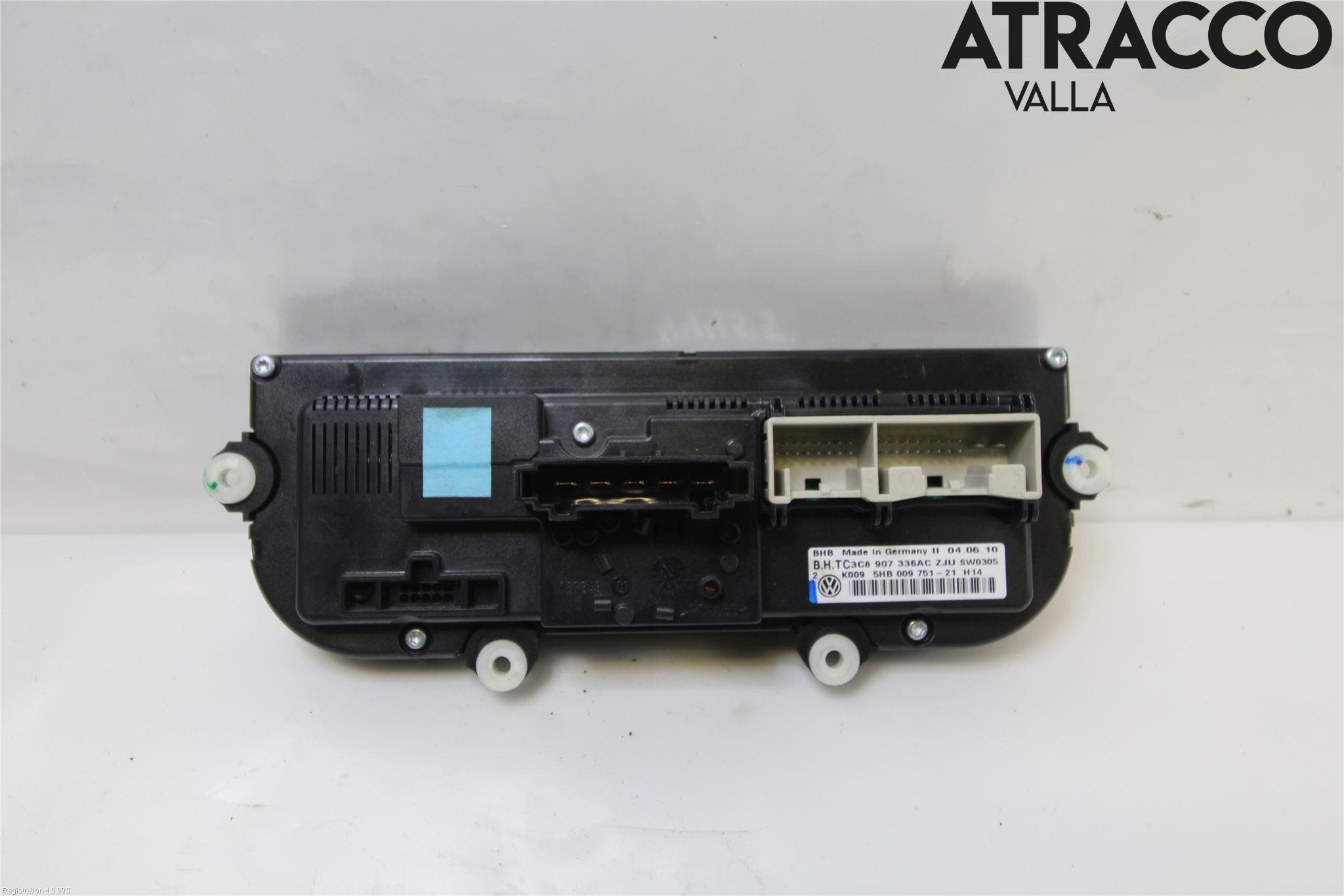 Volkswagen VW GOLF VI 09-13 Ac Styrenhet Ac Manöveren