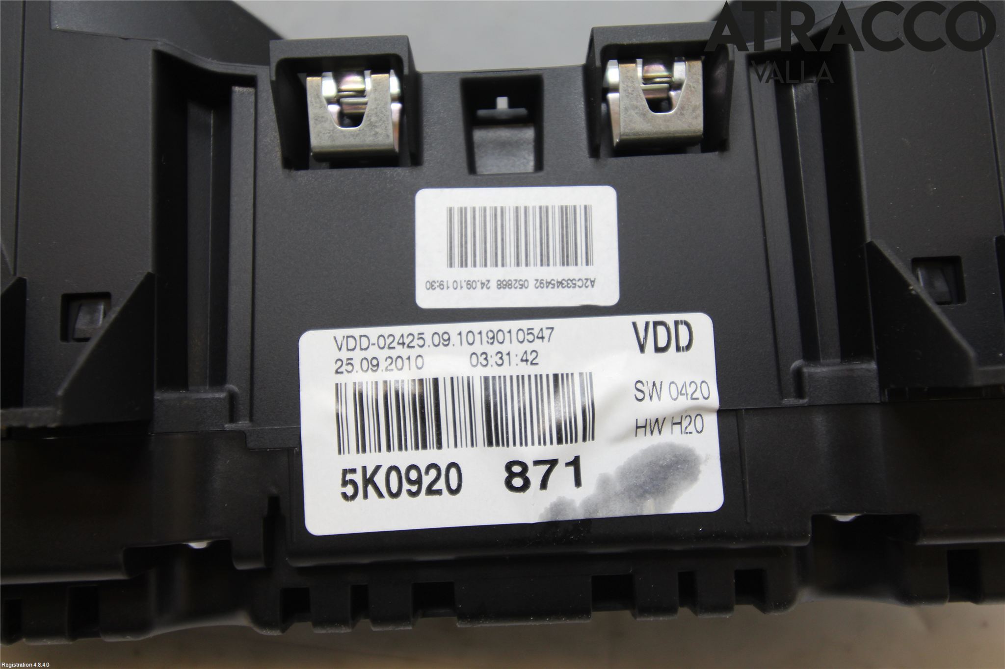 Volkswagen VW GOLF VI 09-13 Instrument Komb