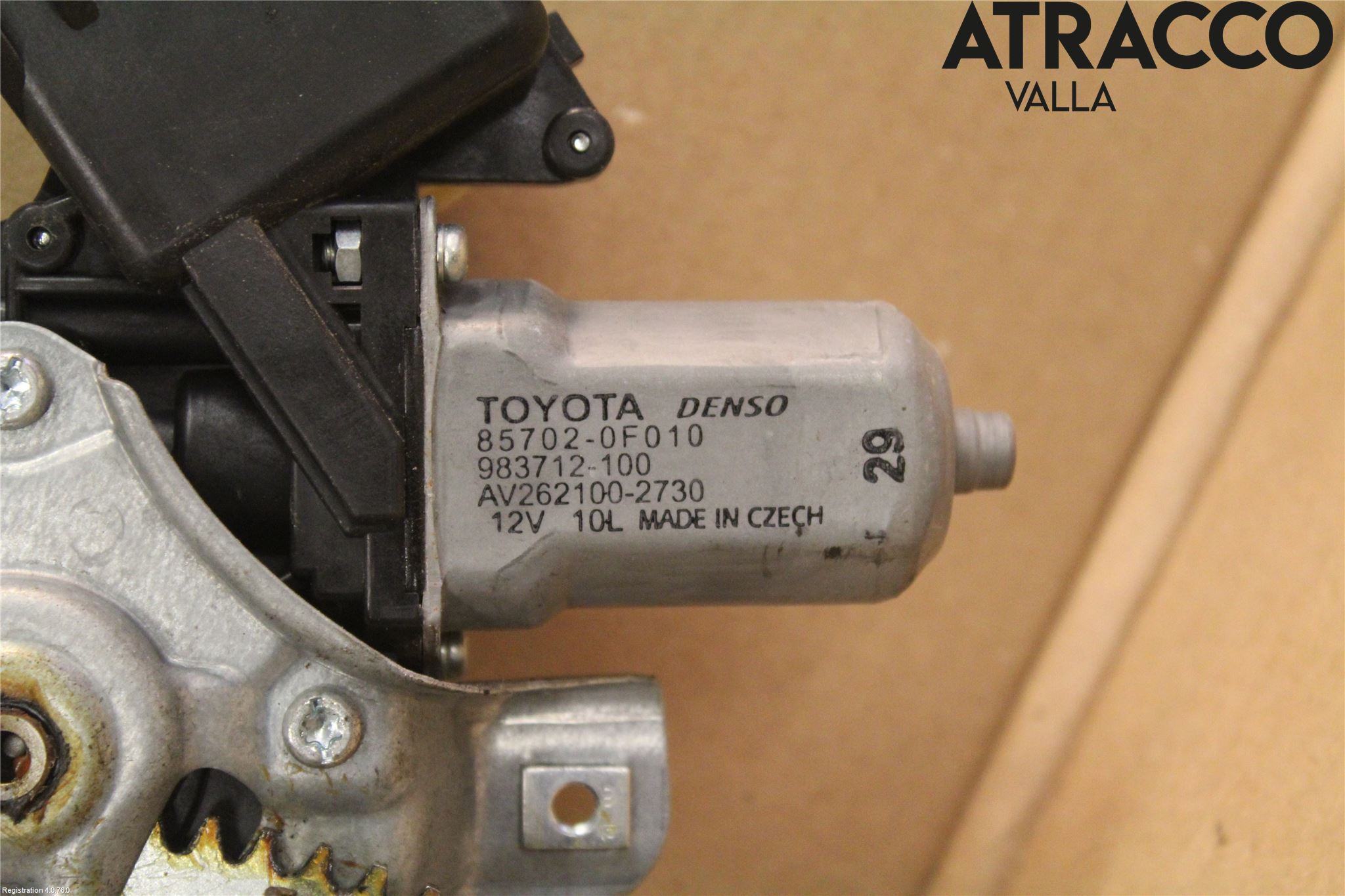 Toyota YARIS XP90 06-11 Fönsterhiss El Kompl