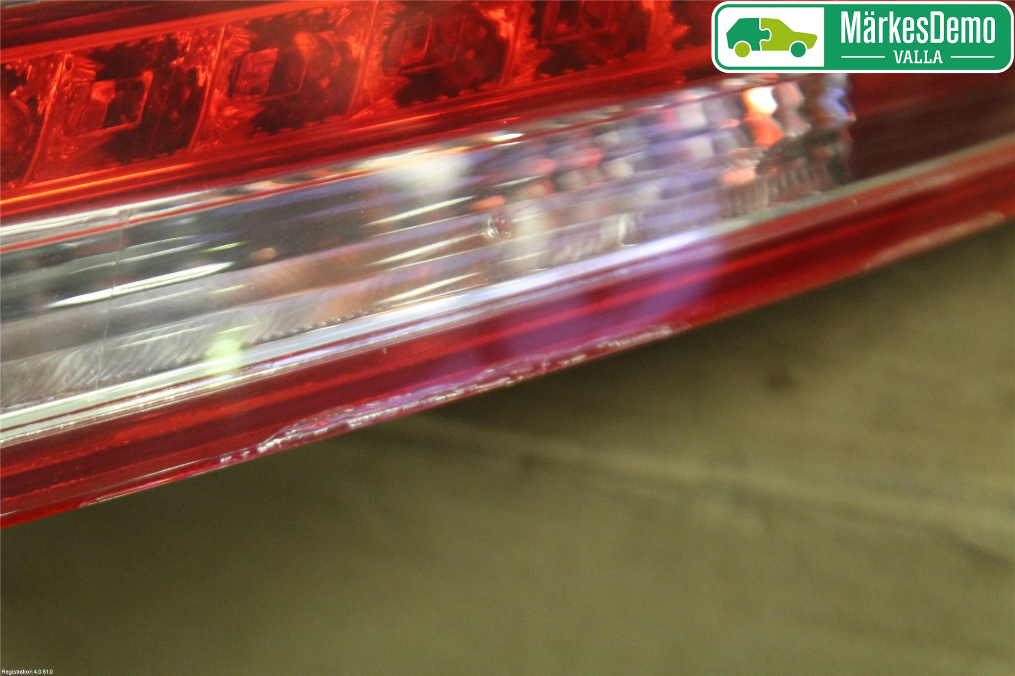 Renault LAGUNA III 08-10 Bakljus Höger