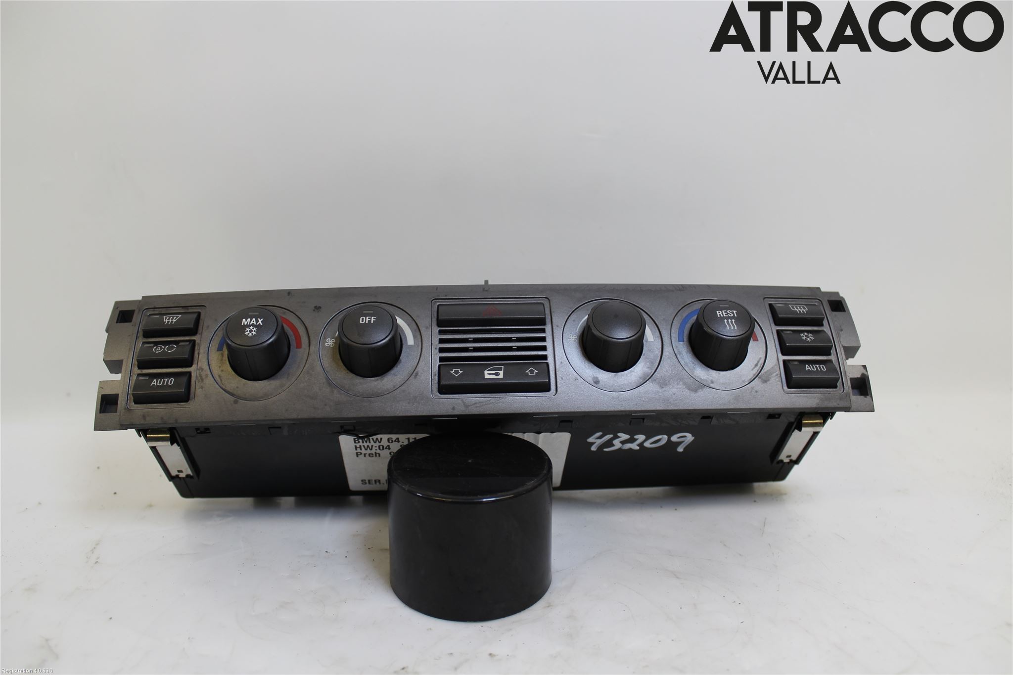 BMW 7 E65/66    00-08 Ac Styrenhet Ac Manöveren