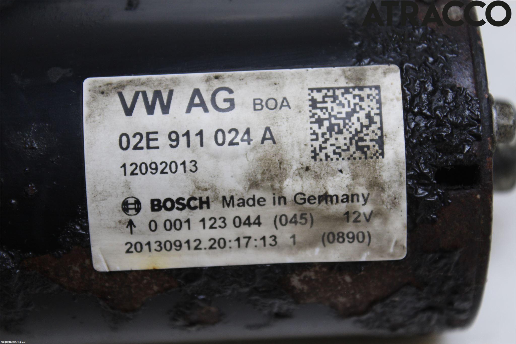 Volkswagen VW TRANSP/CARAVELLE (T5) 04-15 Startmotor Diesel