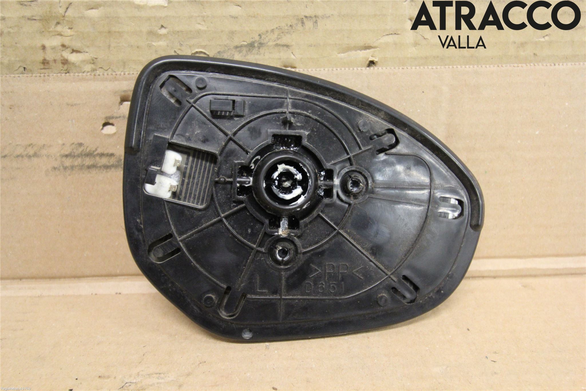 Mazda 2 (DE) 08-15 Spegelglas Vä