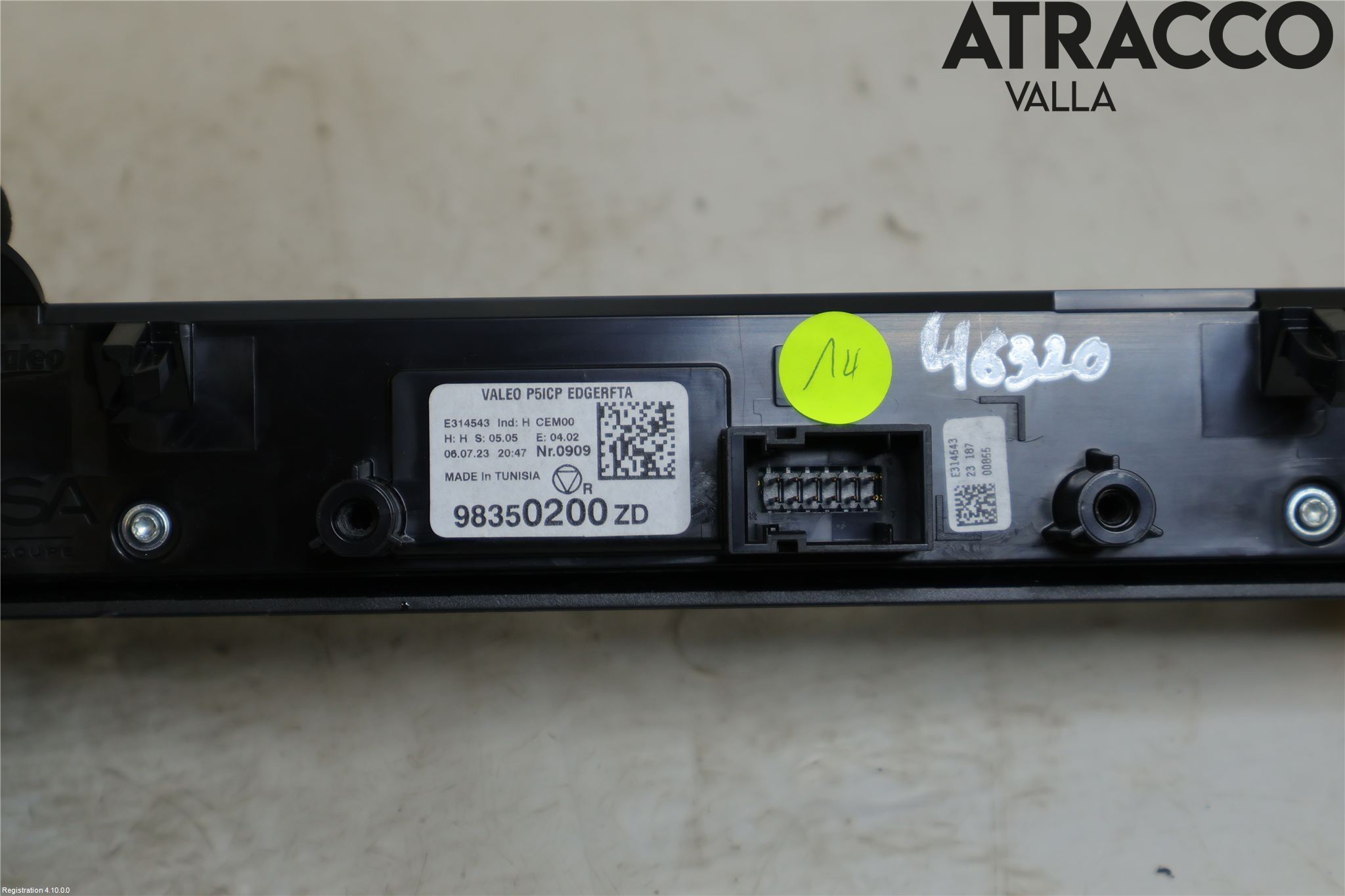 Peugeot 408 22- Strömställare Multifunktion