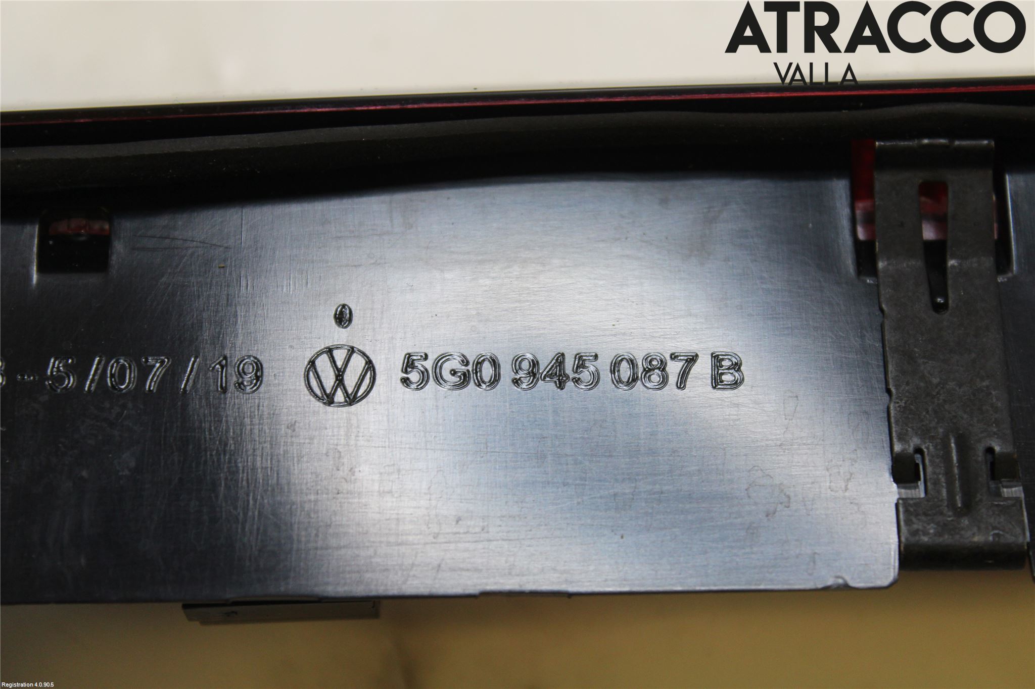 Volkswagen VW TIGUAN 16-24 Bromsljus Bakruta