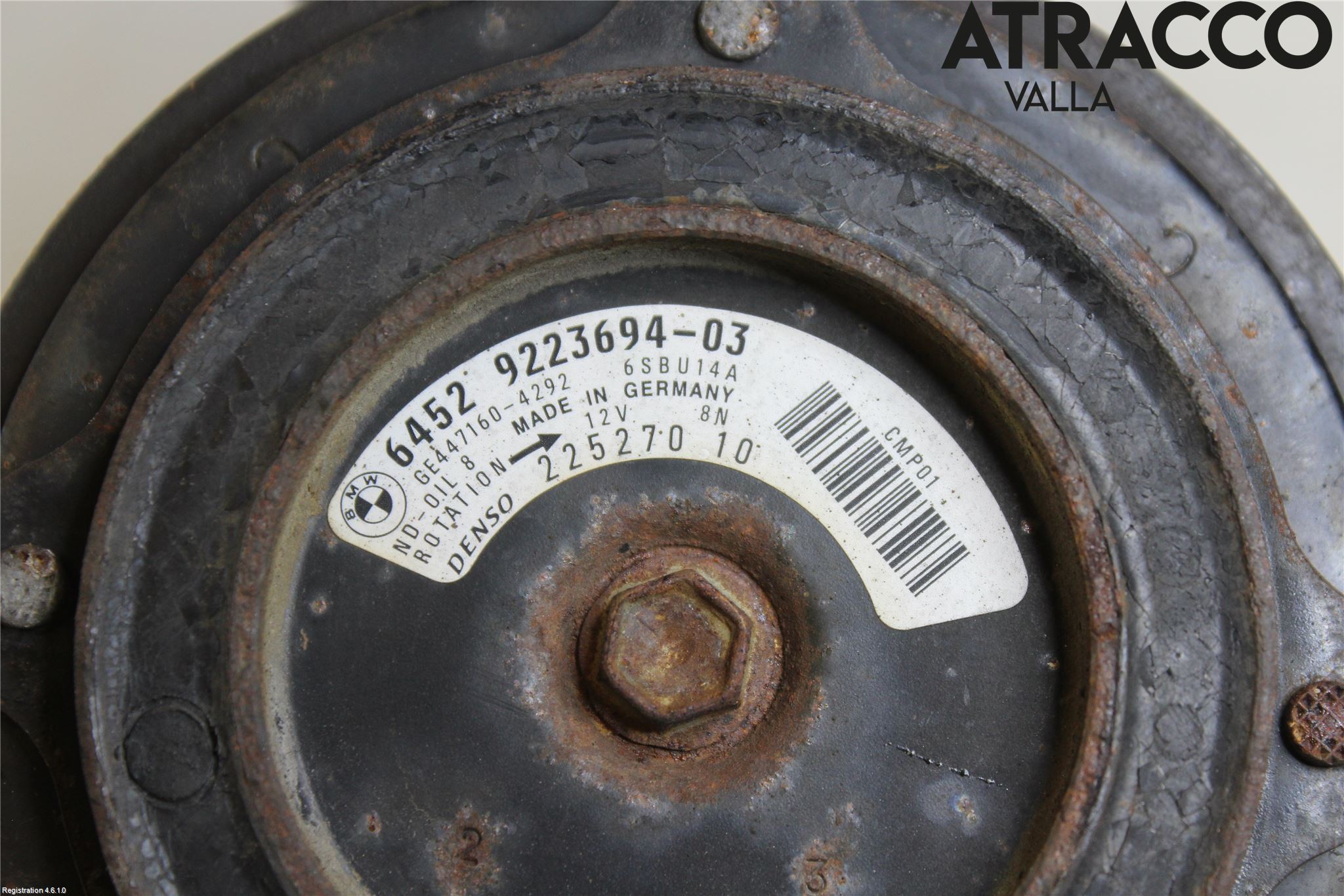 BMW 1 F20/F21 11-19 Ac Kompressor