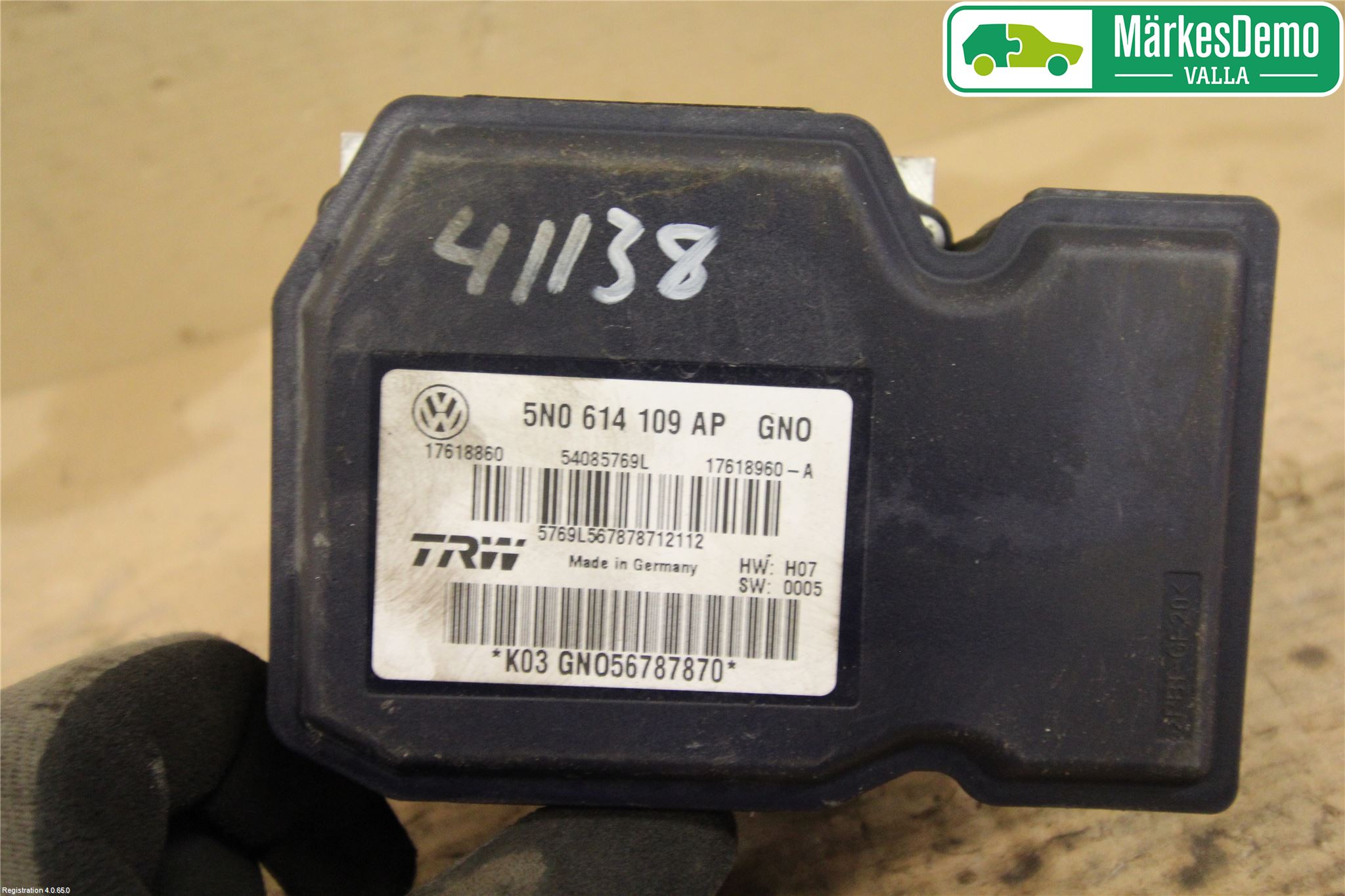 Volkswagen VW TIGUAN 07-16 Abs Hydraulaggregat