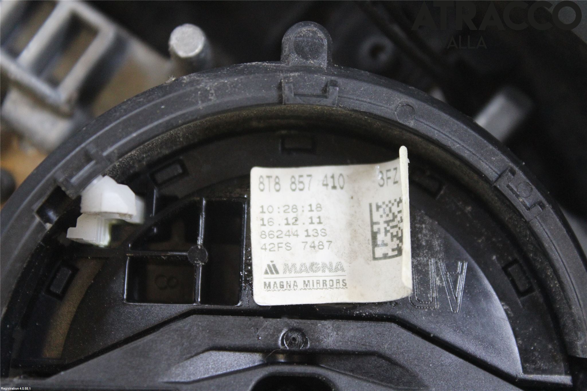 Audi A5 07-16 Spegel Yttre El Hö