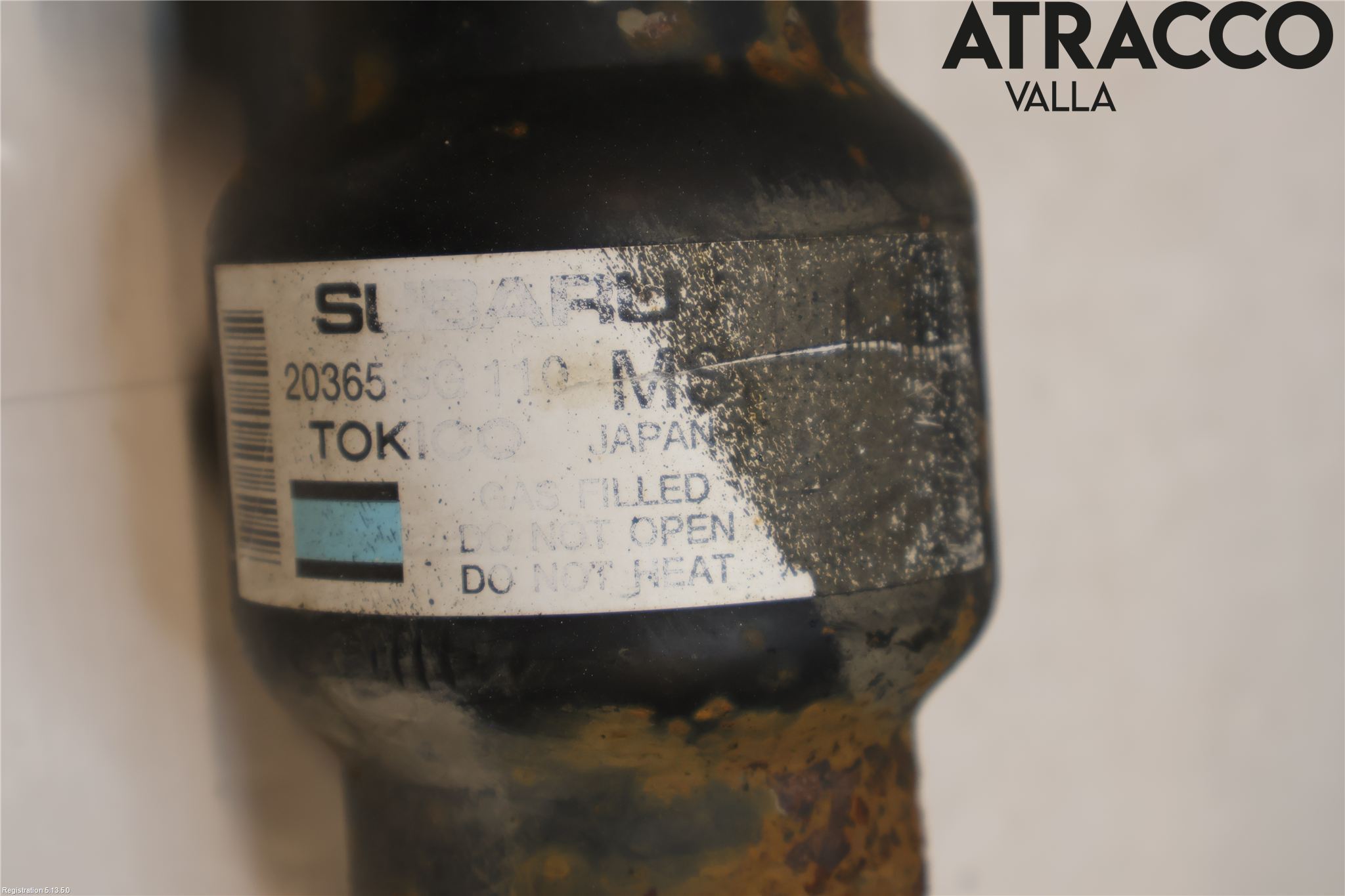 Subaru FORESTER SJ 13-18 Fjäderben Bak Vänster