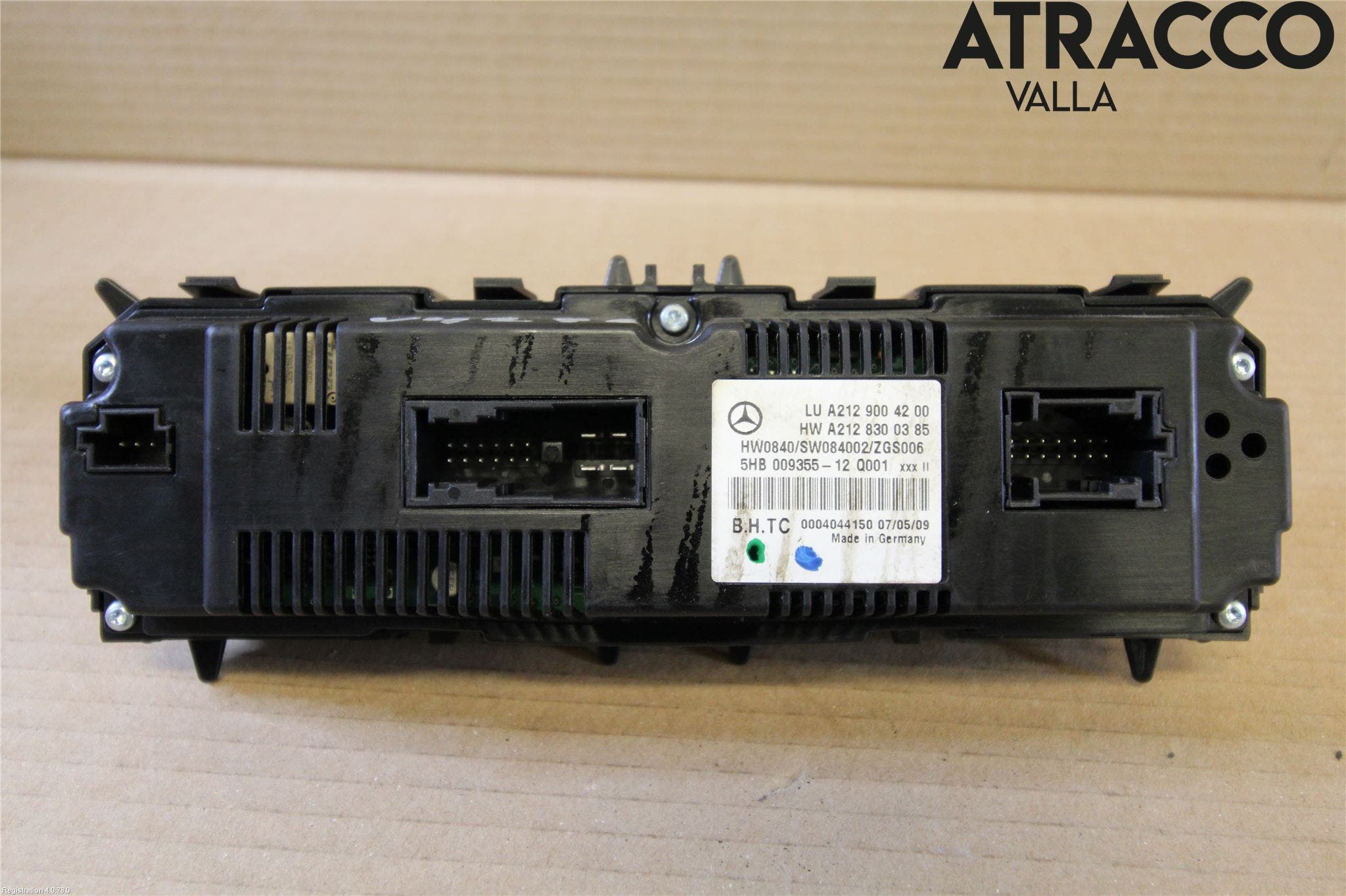 Mercedes-Benz MB E-KLASS (W212) 09-16 Ac Styrenhet Ac Manöveren