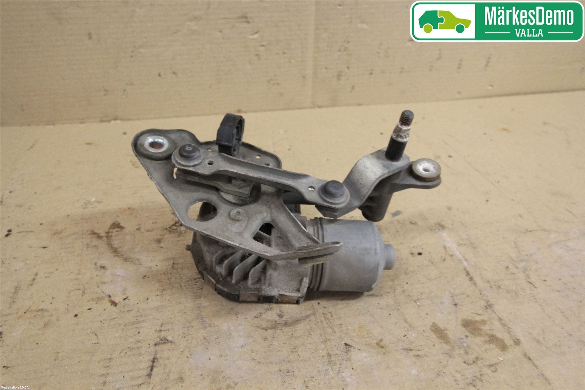 Peugeot 407 Torkarmotor Vindruta