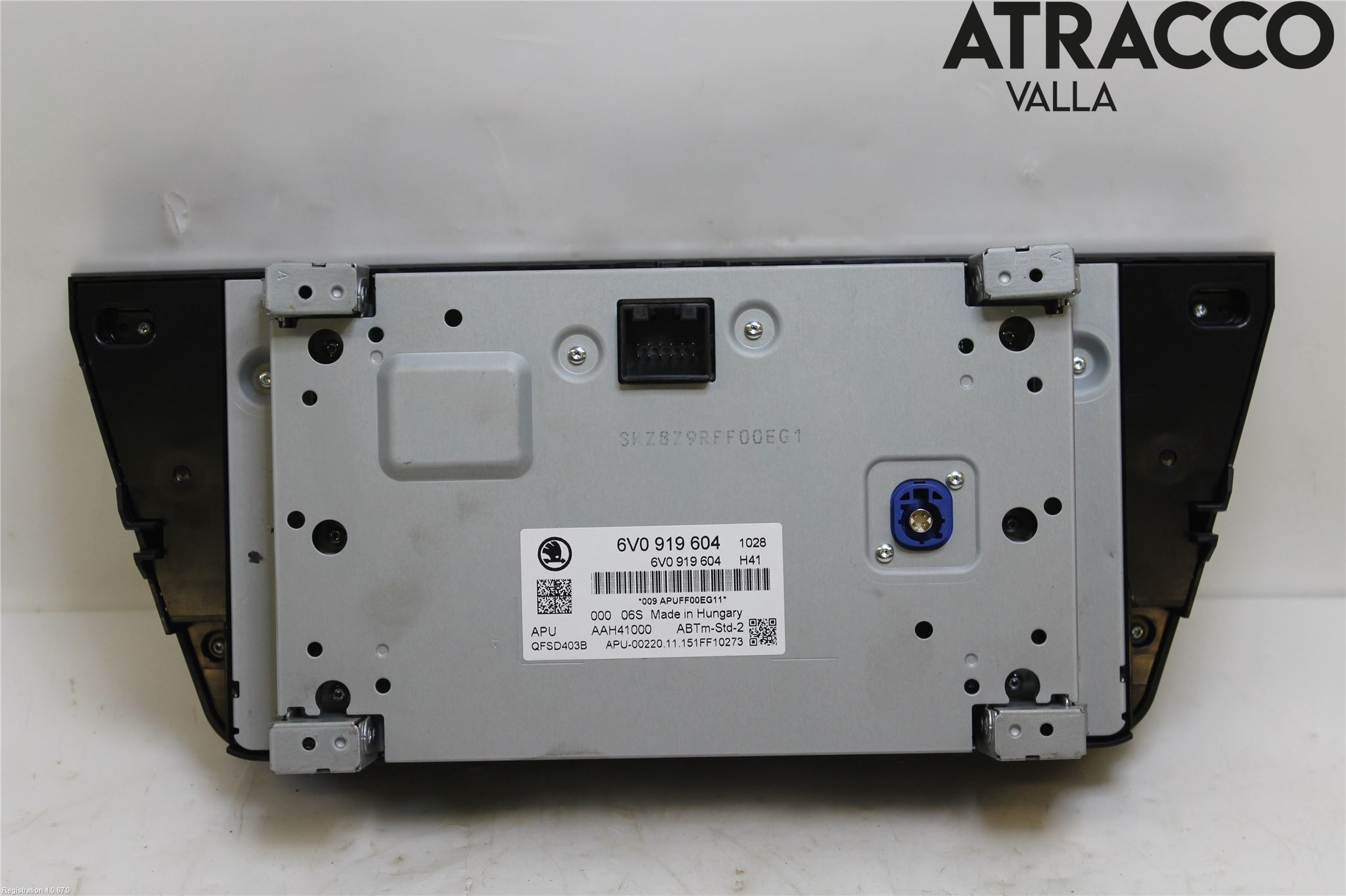 Skoda FABIA 15-21 Multifunktionsdisplay