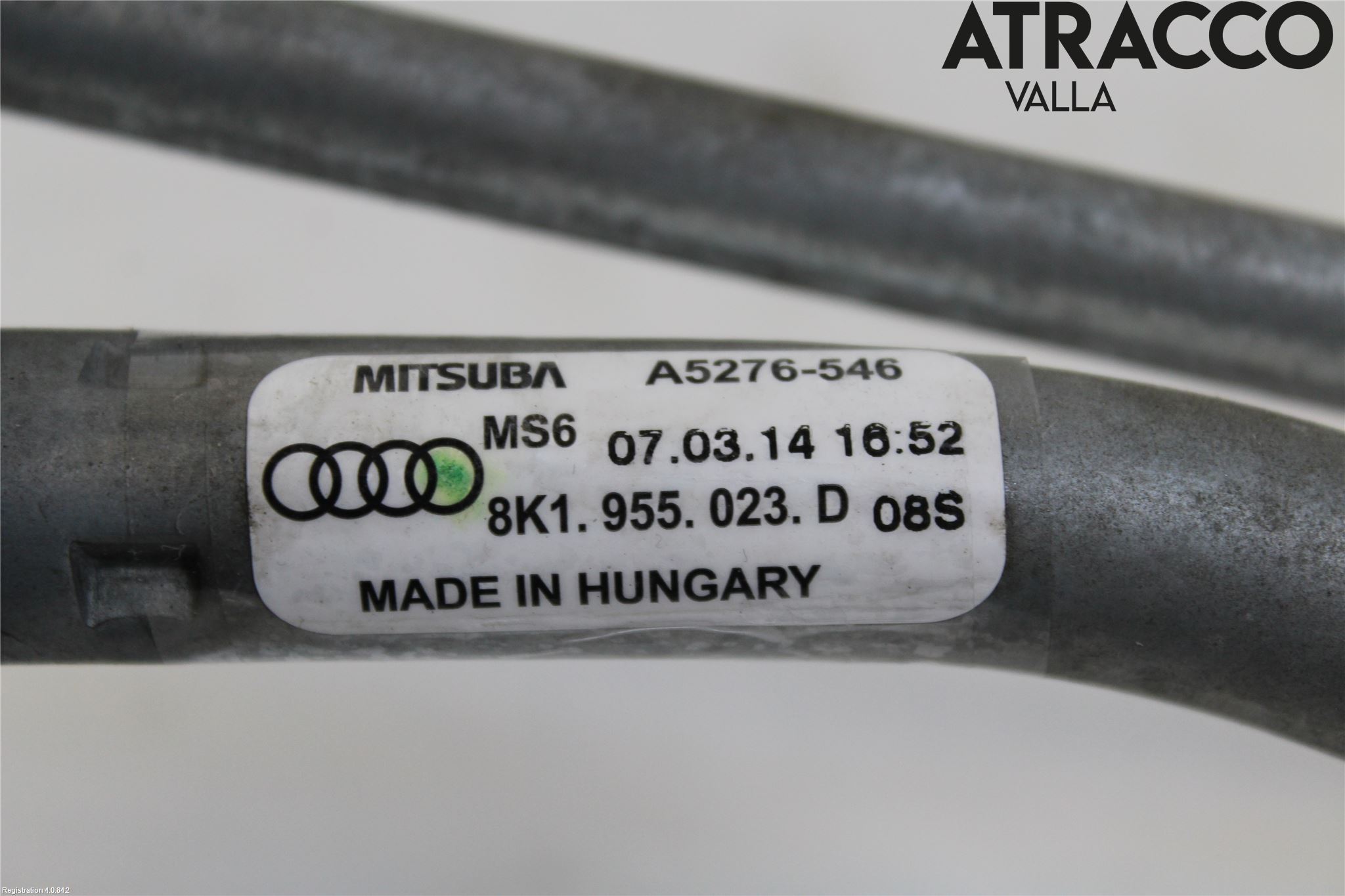 Audi A4 12-15 Torkarmekanism Vindruta