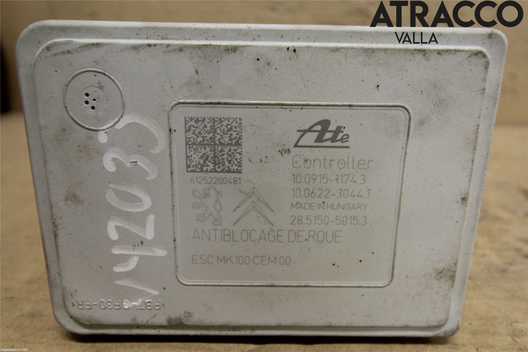 Peugeot 208 12-15 Abs Hydraulaggregat