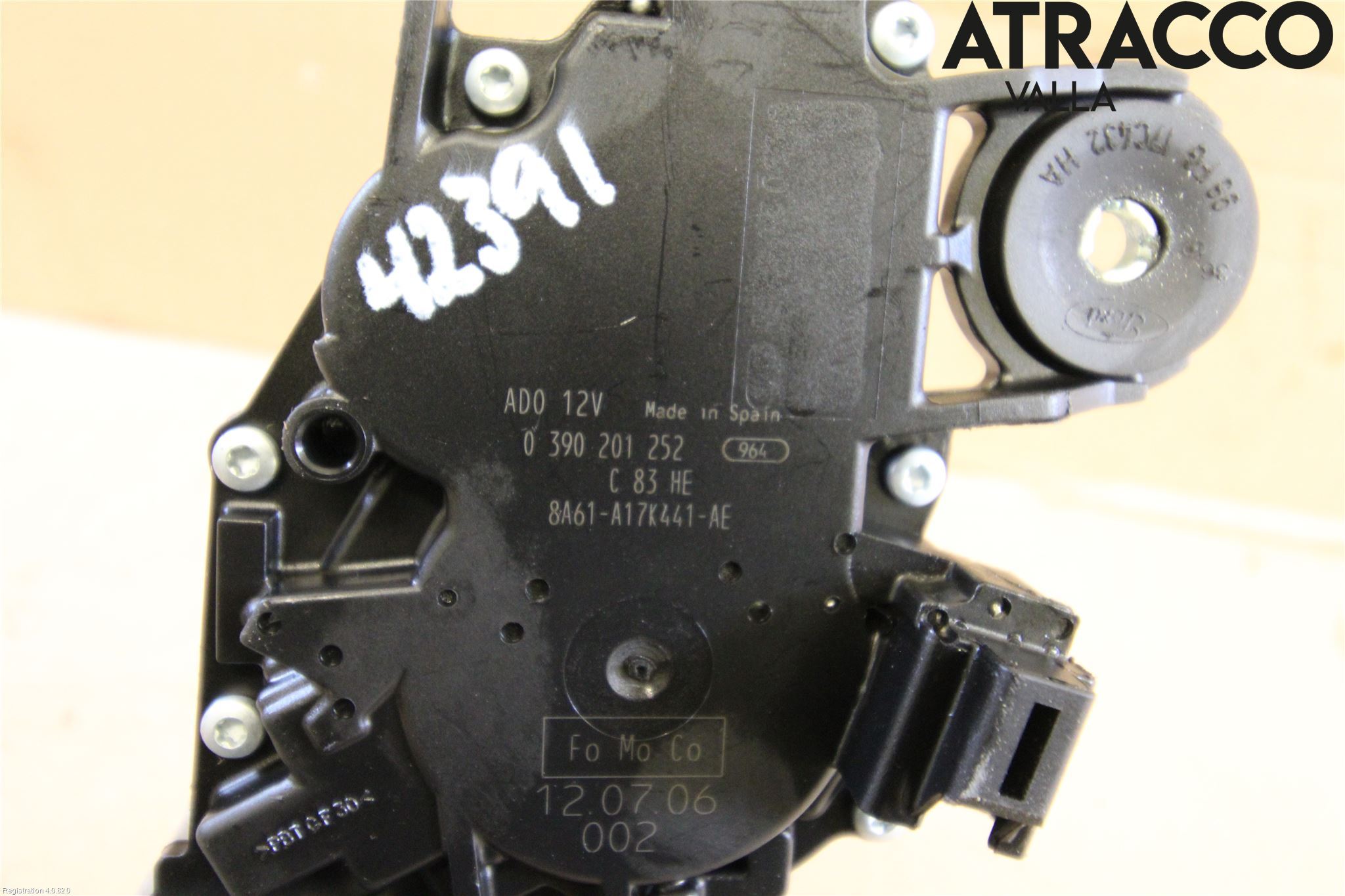 Ford FIESTA 09-12 Torkarmotor Baklucka