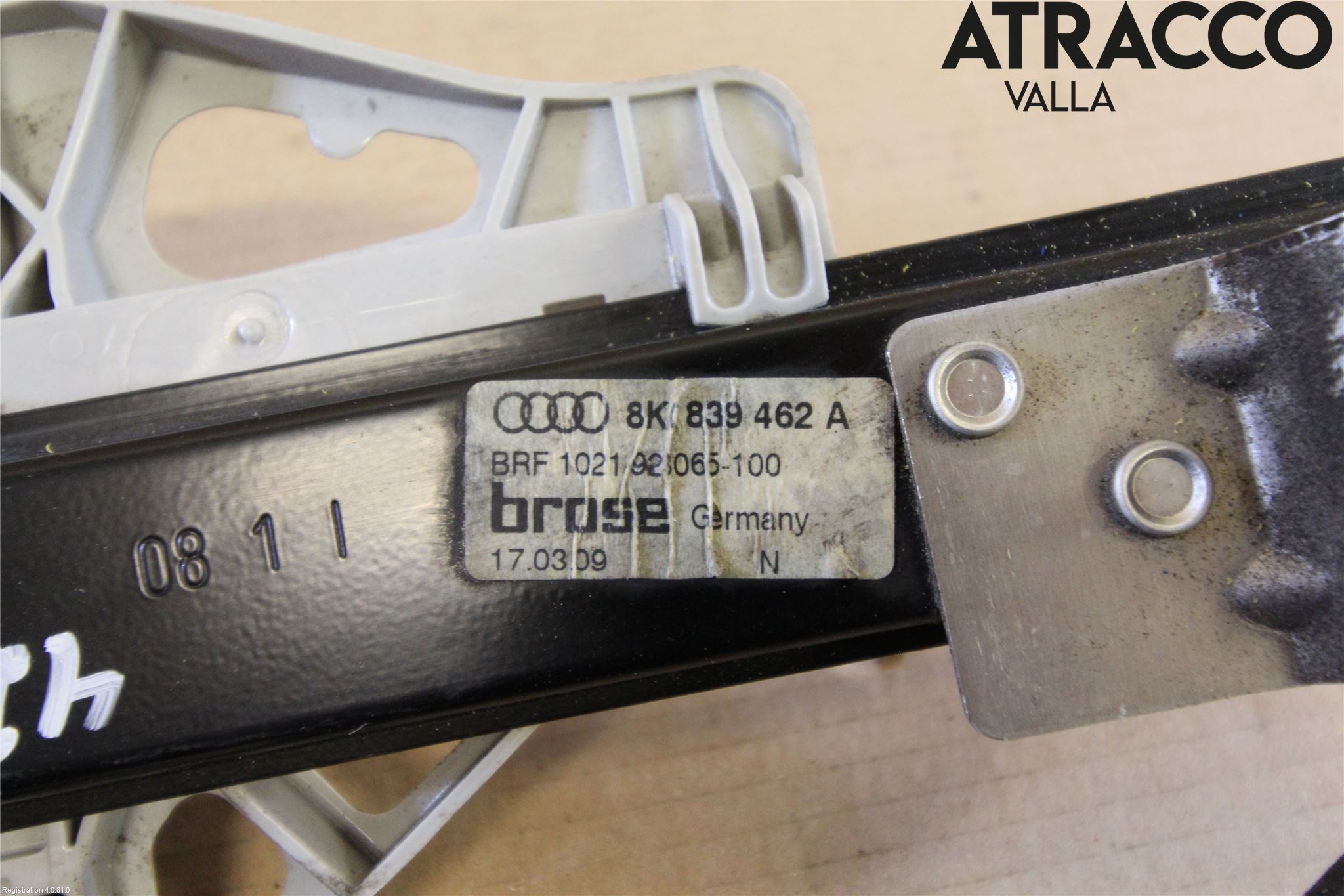 Audi A4/S4 08-11 Fönsterhiss El Kompl