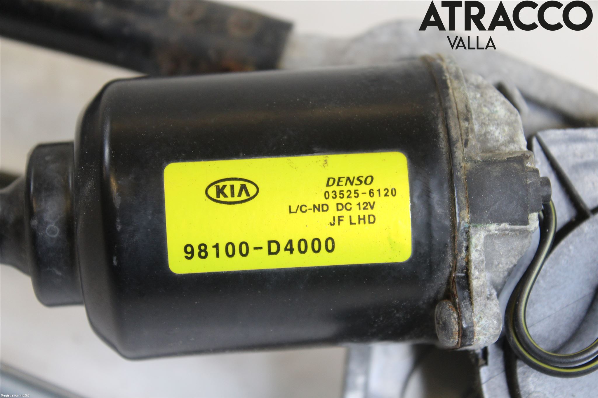 Kia OPTIMA 16-20 Torkarmotor Vindruta