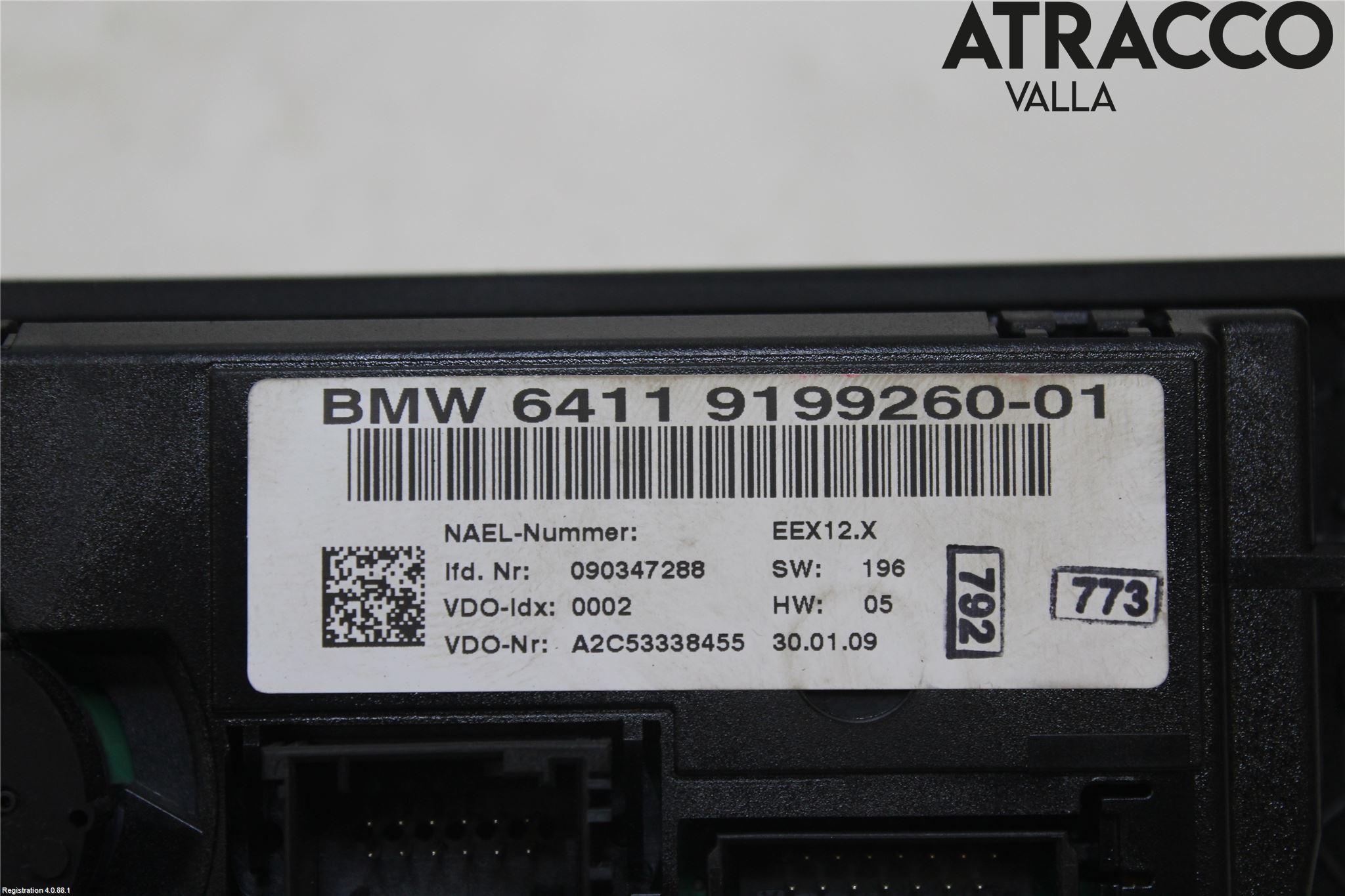 BMW 3 E90/91 SED/TOU 05-12 Ac Styrenhet Ac Manöveren