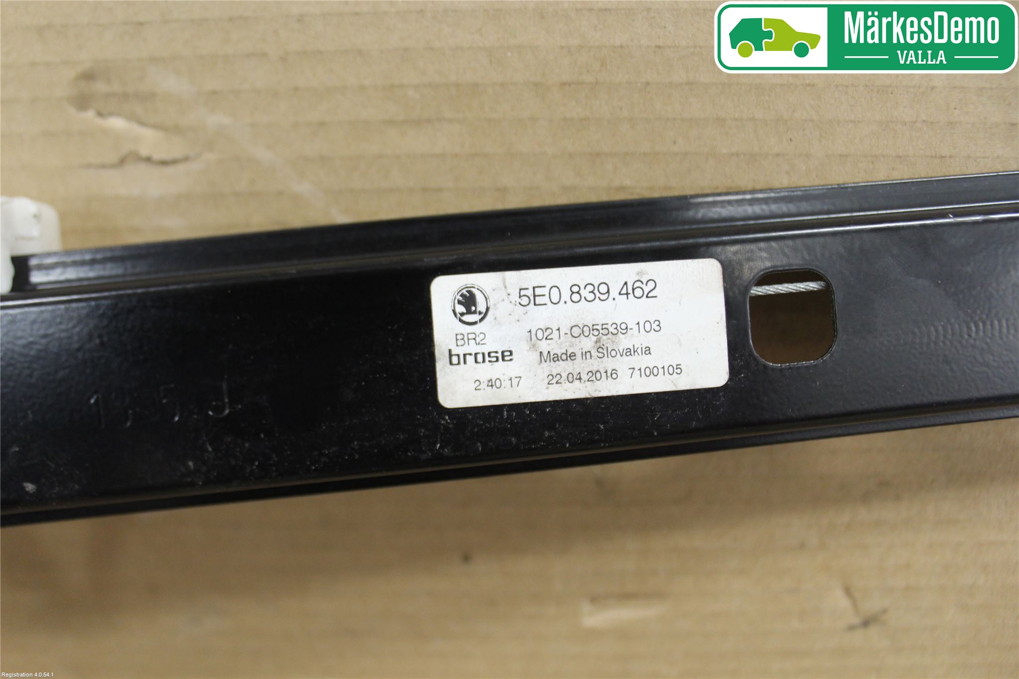 Skoda OCTAVIA (5E) 13-20 Fönsterhiss El Kompl