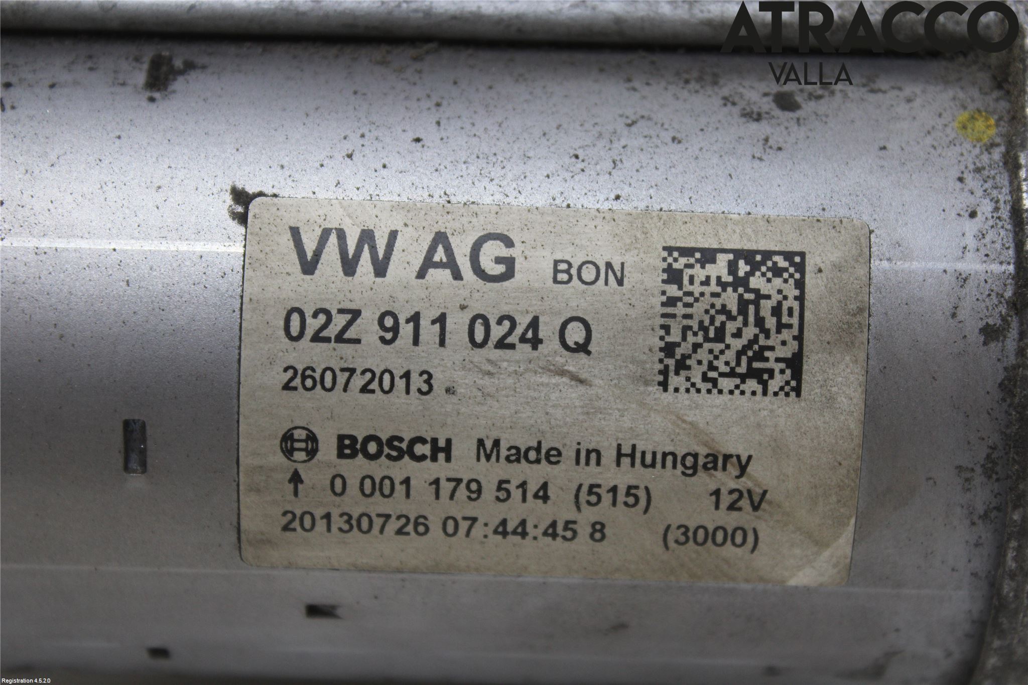 Audi A3/S3 05-13 Startmotor