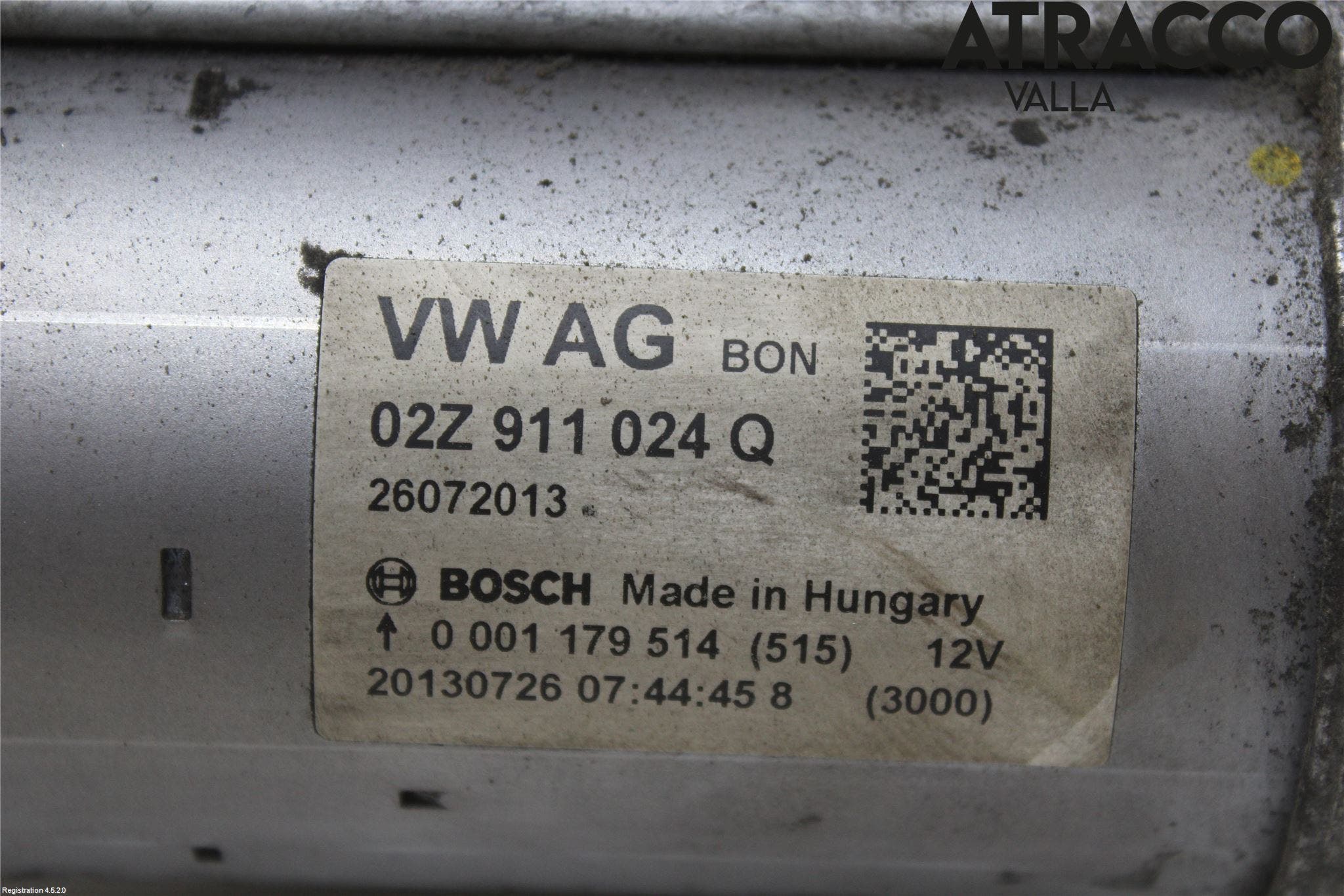 Audi A3/S3 05-13 Startmotor