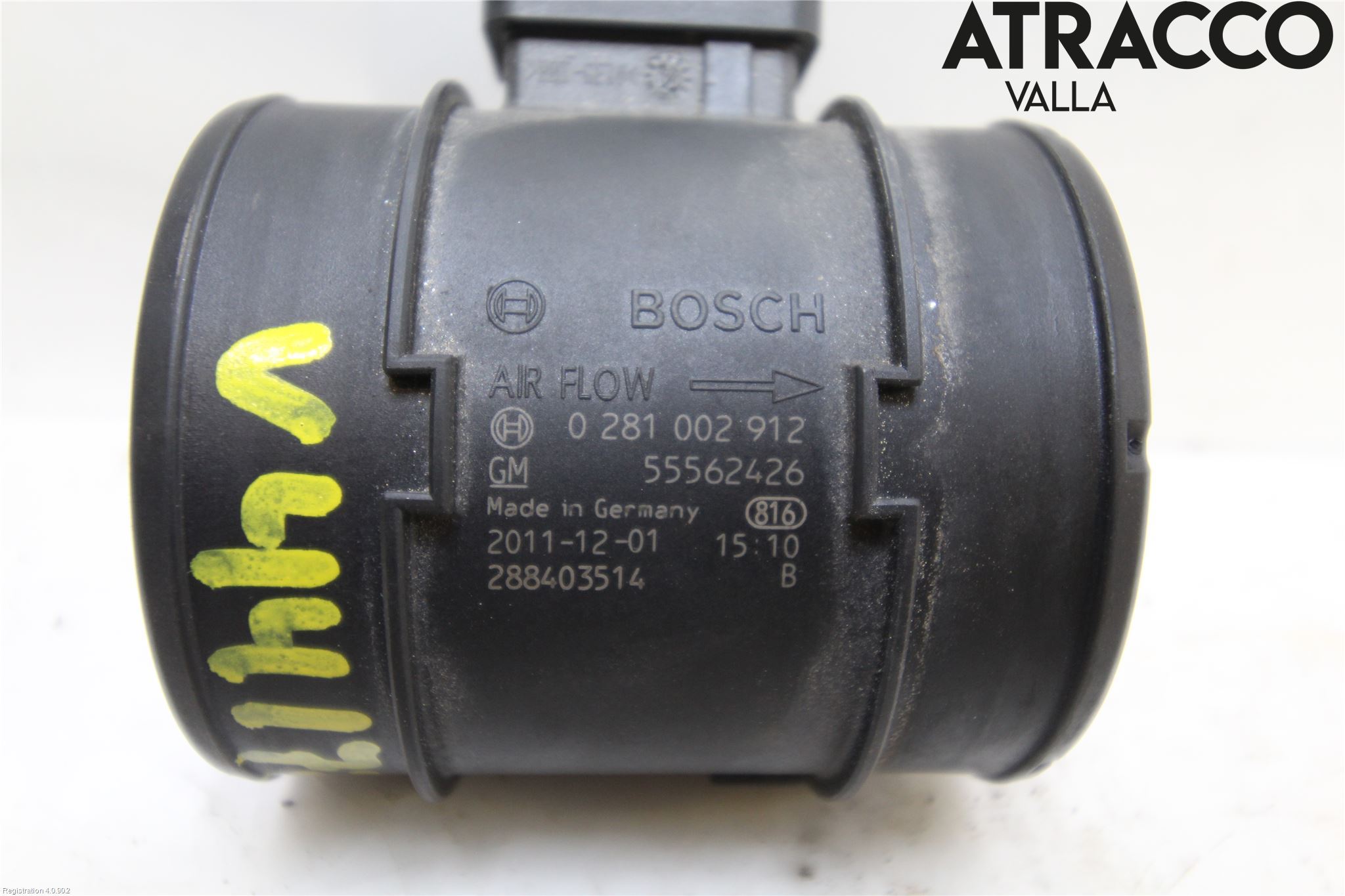 Opel INSIGNIA 09-16 Injluftmassamätare