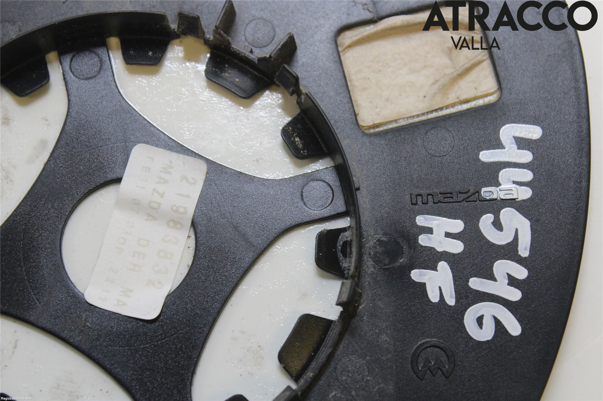 Mazda 2 (DY) 03-07 Spegelglas Hö