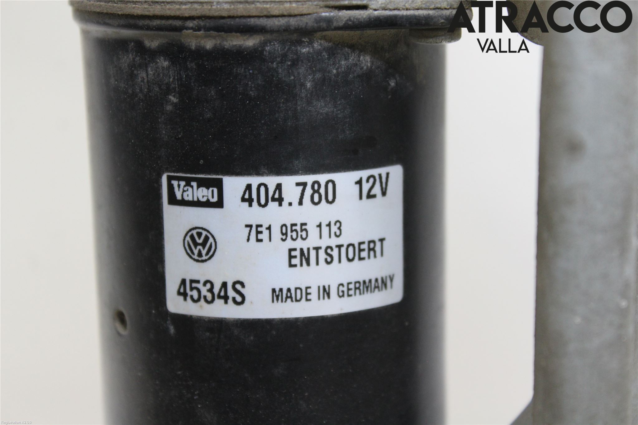 Volkswagen VW TRANSP/CARAVELLE (T5) 04-15 Torkarmotor Vindruta