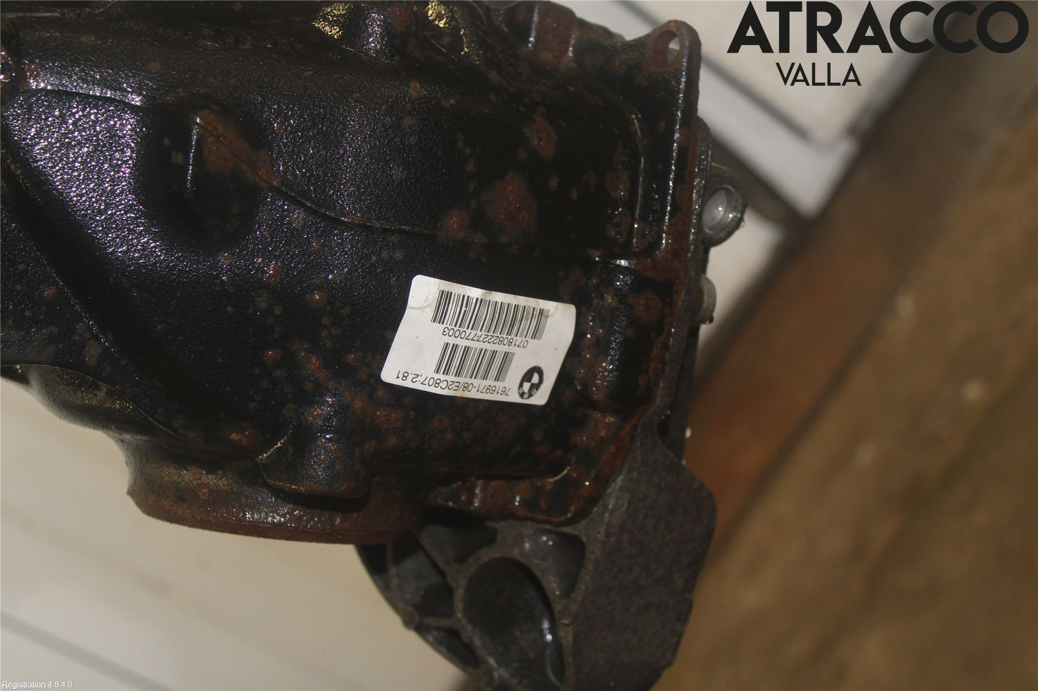 BMW 3 F30/F31/F80 12-19 Bakväxel-Diff