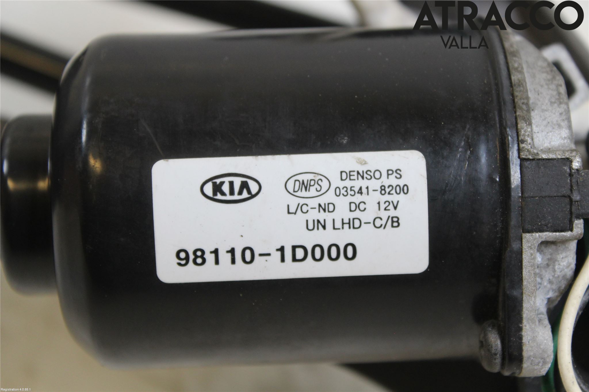 Kia CARENS II 07-12 Torkarmotor Vindruta