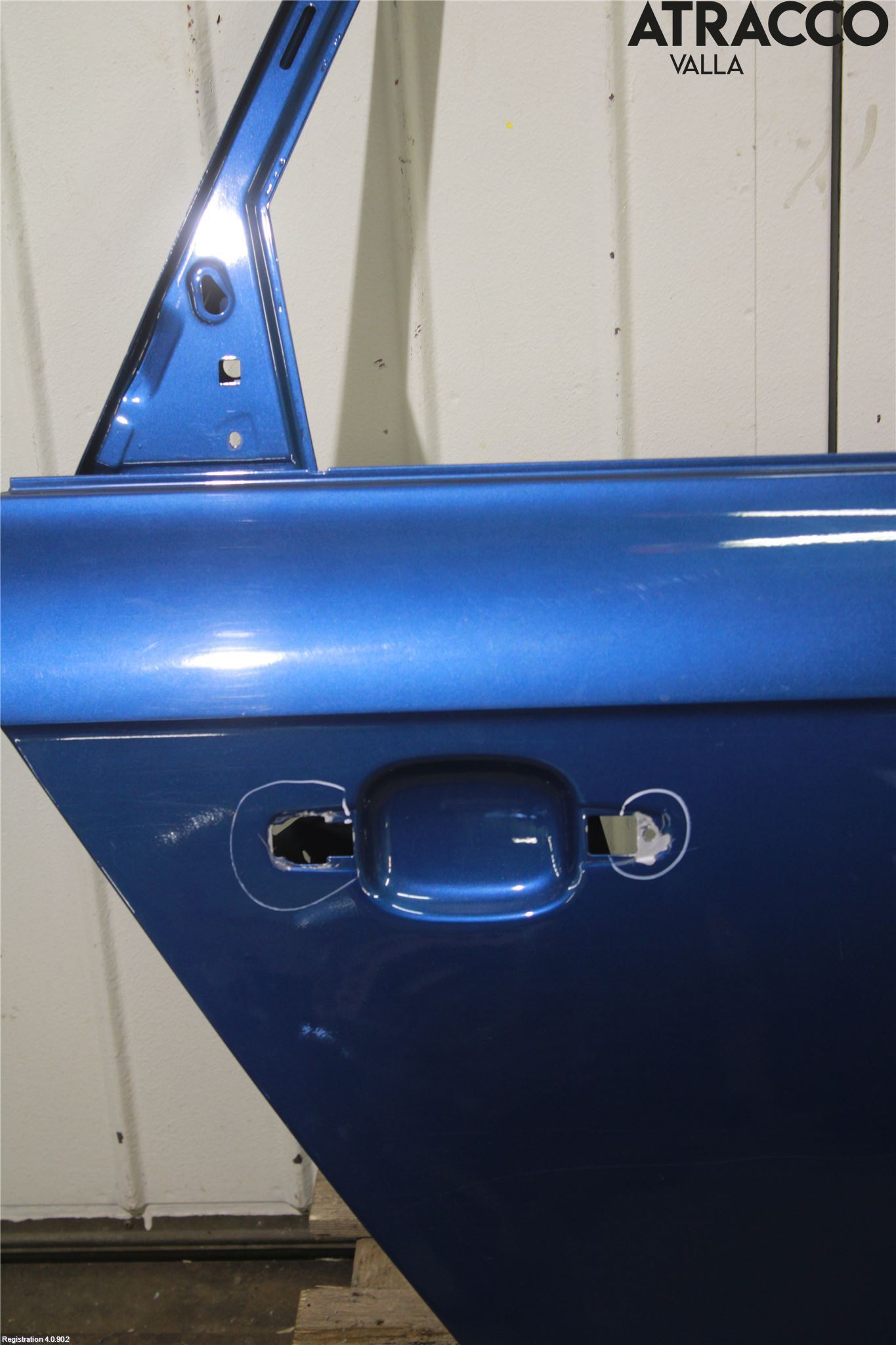 Audi A4/S4 08-11 Dörr Bak Höger