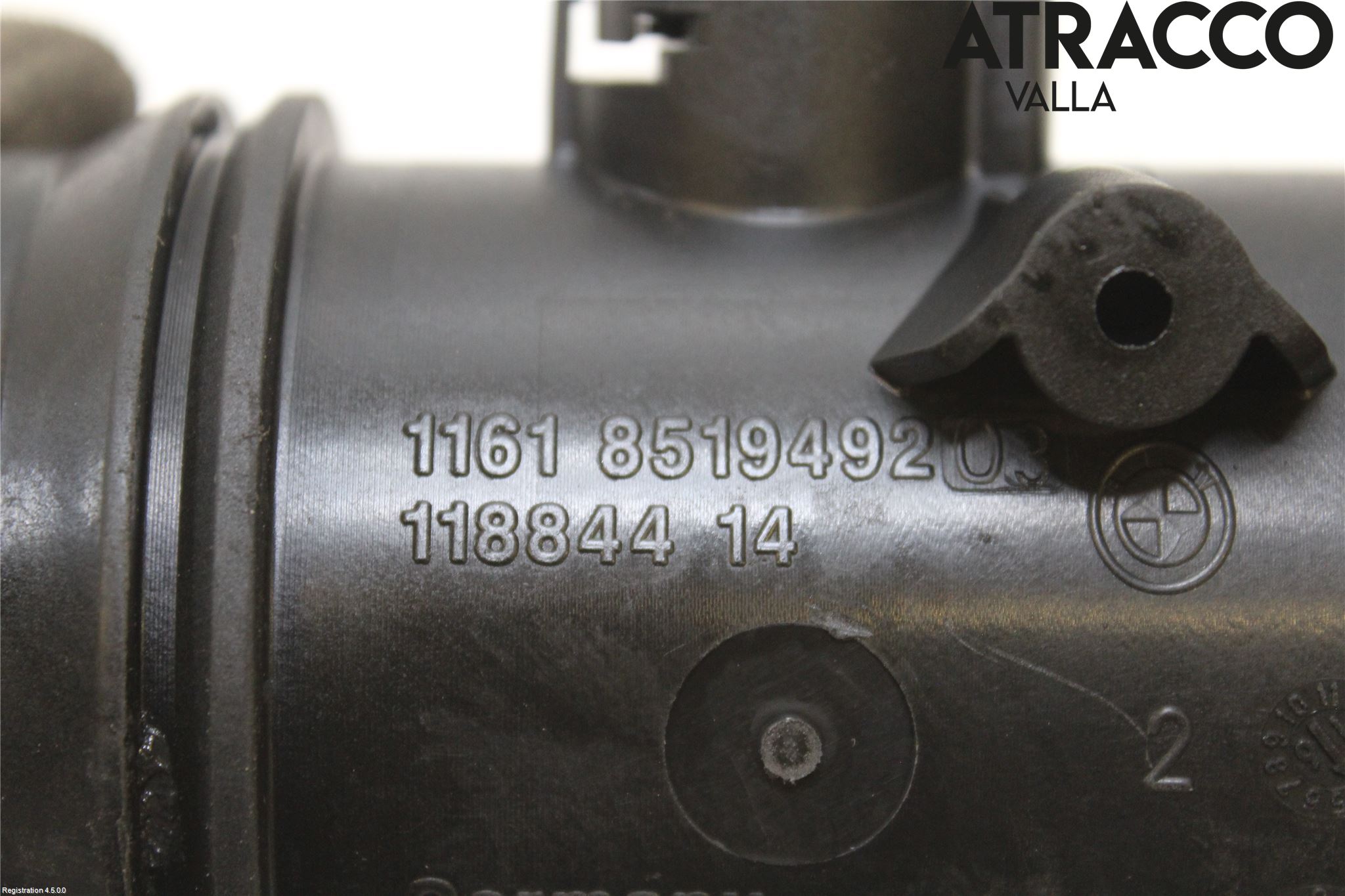 BMW 5 F10/F11/F18 09-17 Laddluft-Intercoolerrör