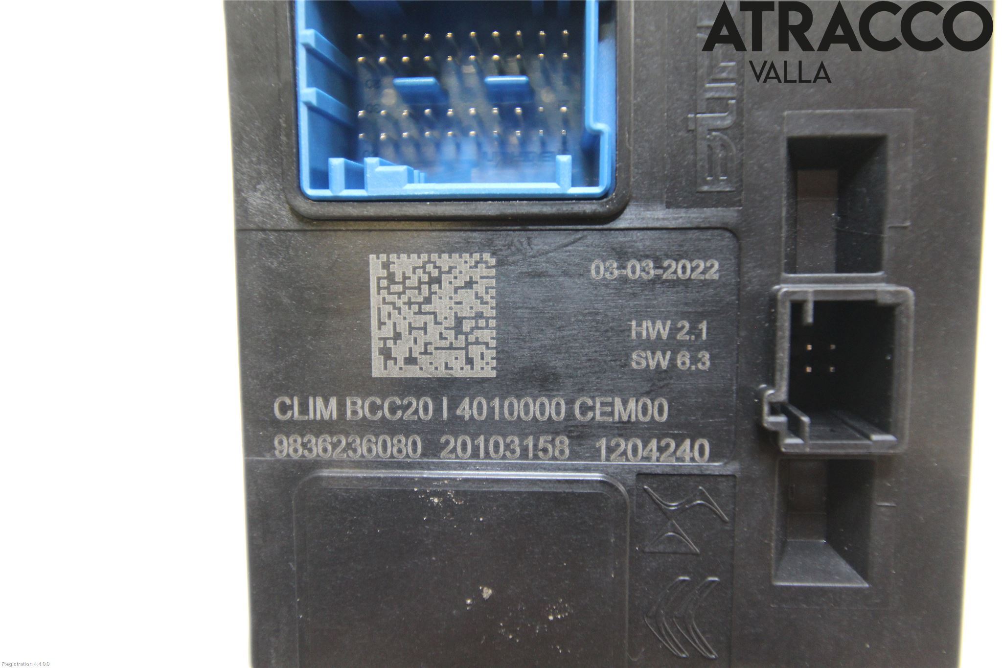 Peugeot 208/E-208 20- Styrenhet Övrigt