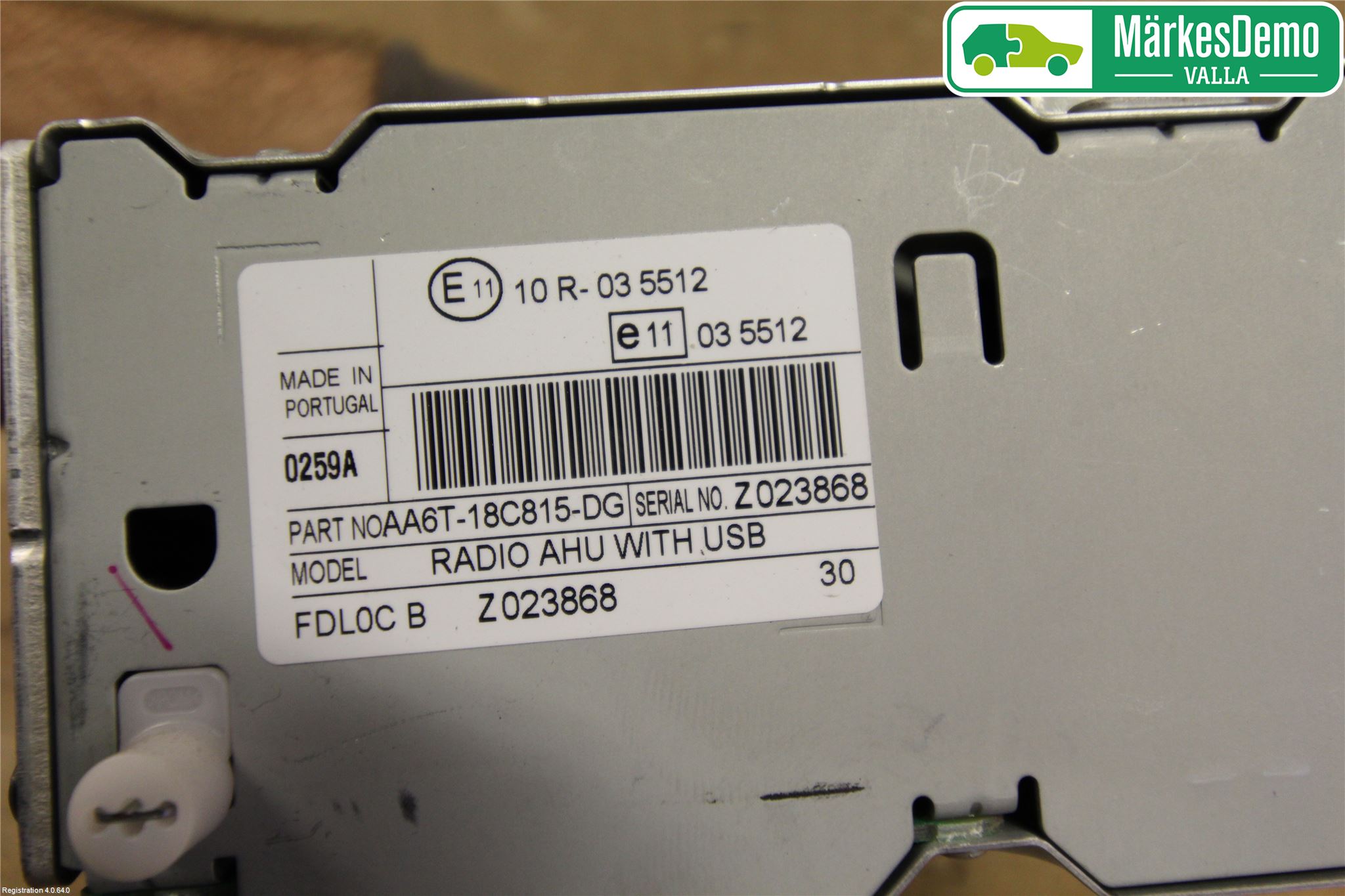 Ford FIESTA 09-12 Cd Radio - Multimediapanel