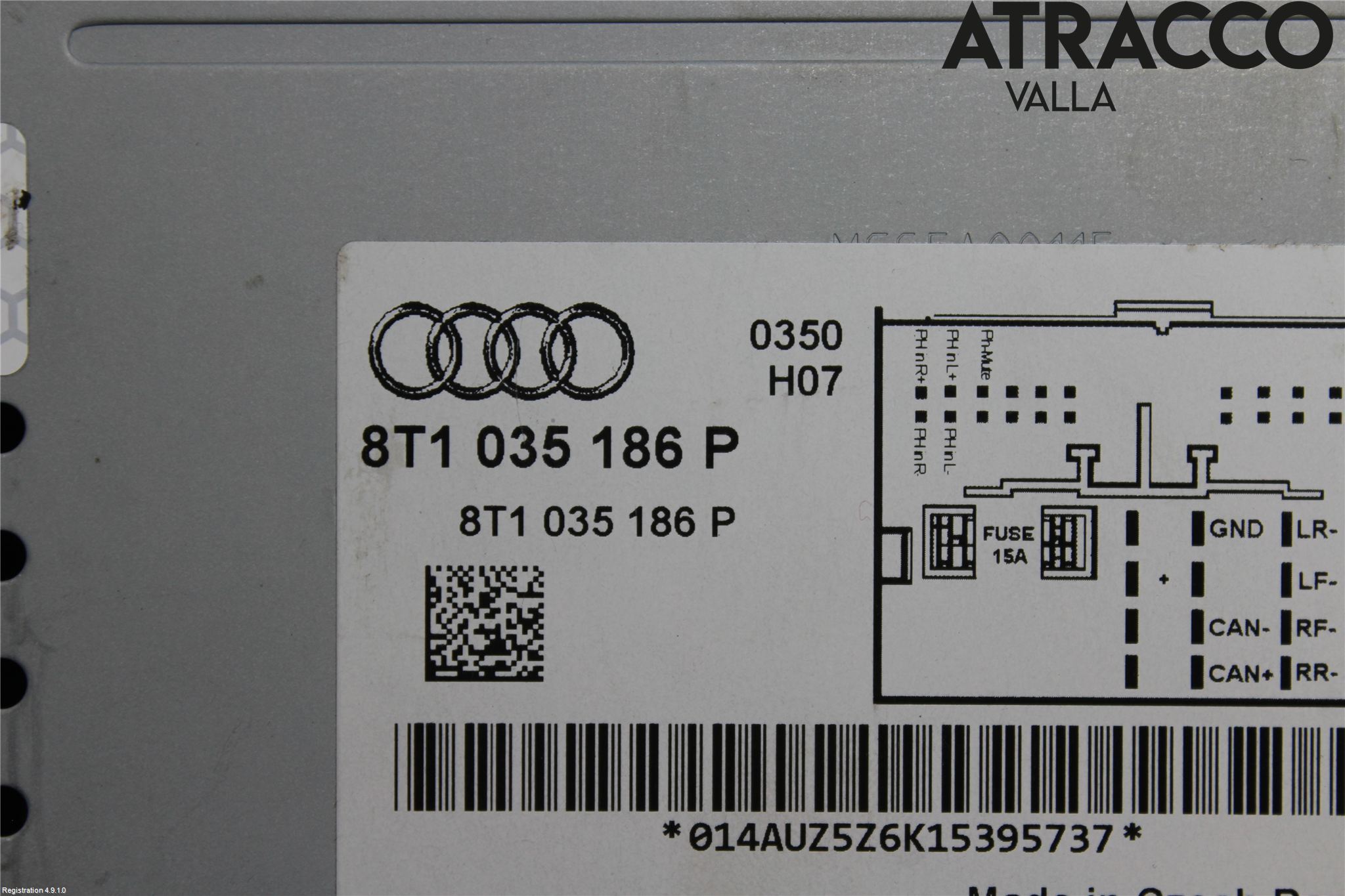 Audi A5 07-16 Cd Radio - Multimediapanel