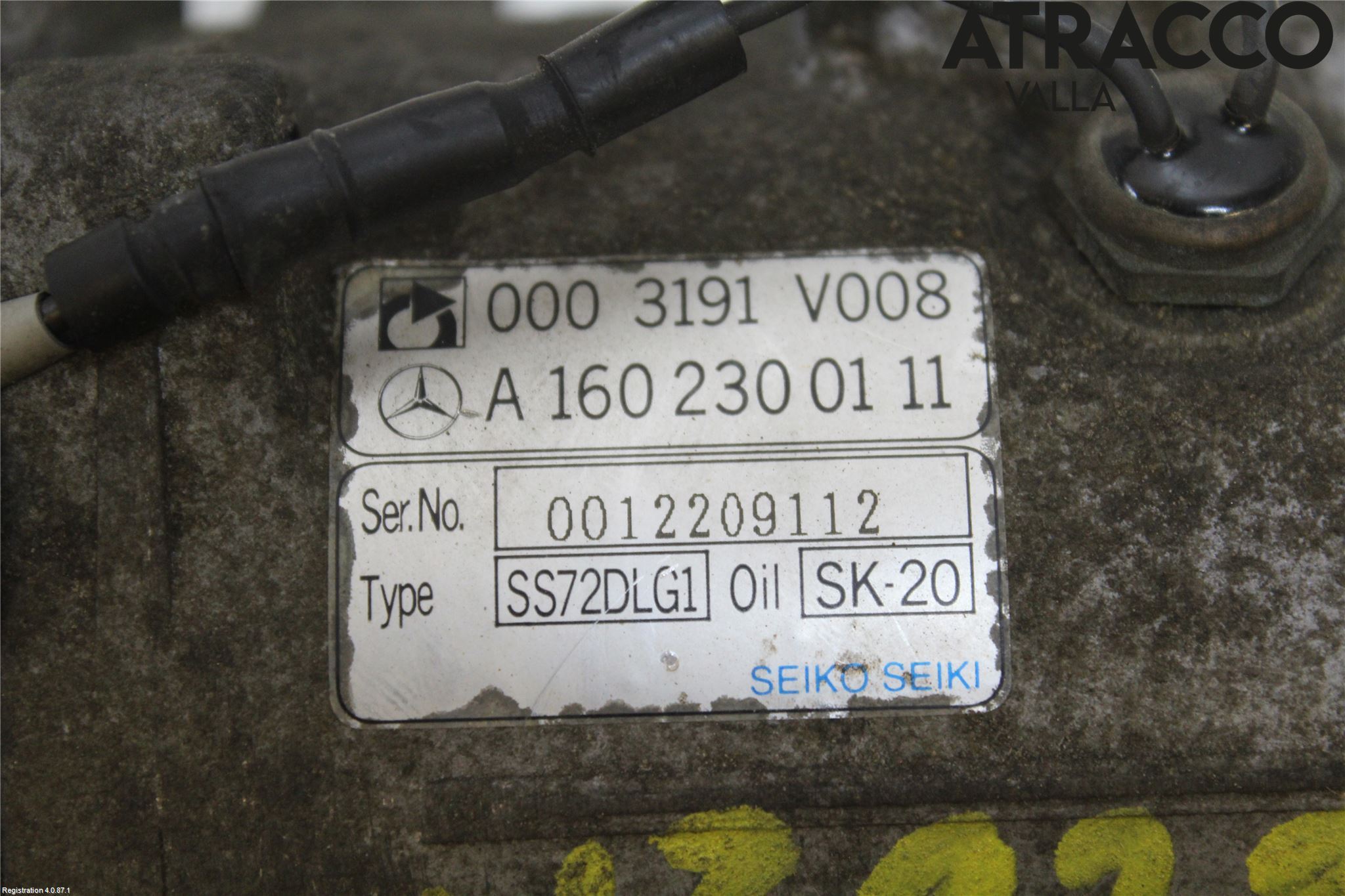 Smart FORTWO I 99-07 Ac Kompressor