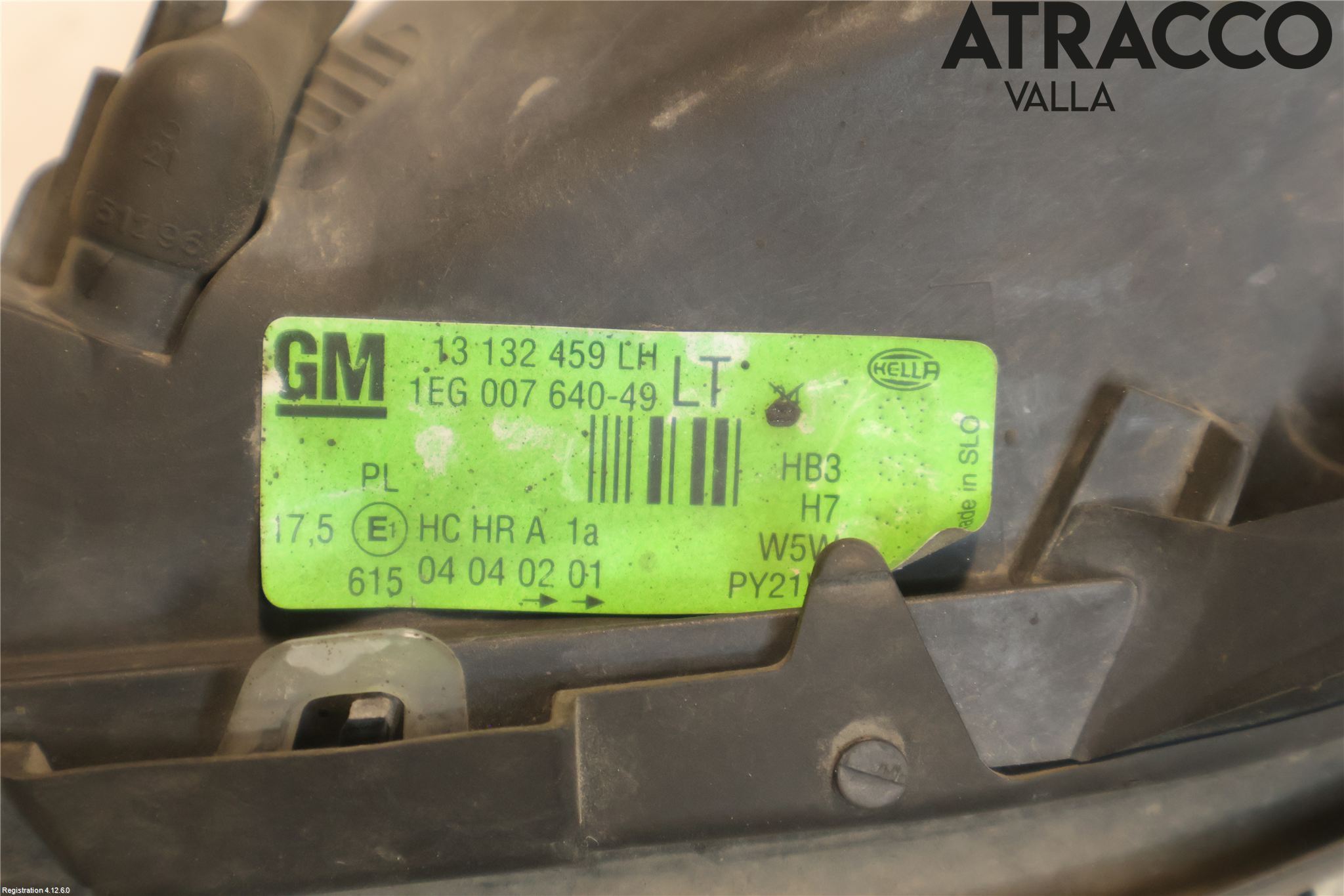 Opel ASTRA G 98-03 Strålkastare Vänster