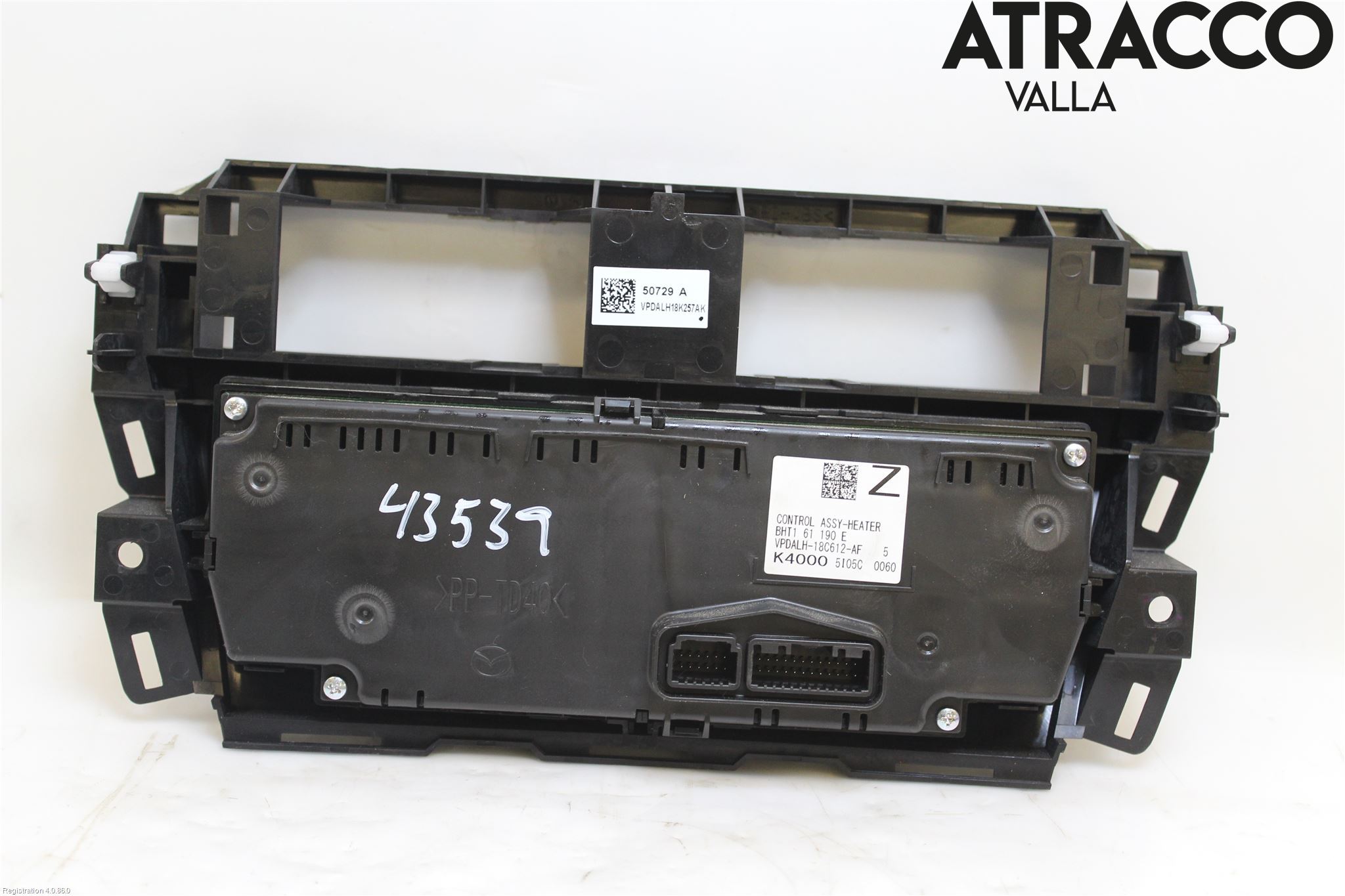 Mazda 3 III 14-19 Ac Styrenhet Ac Manöveren