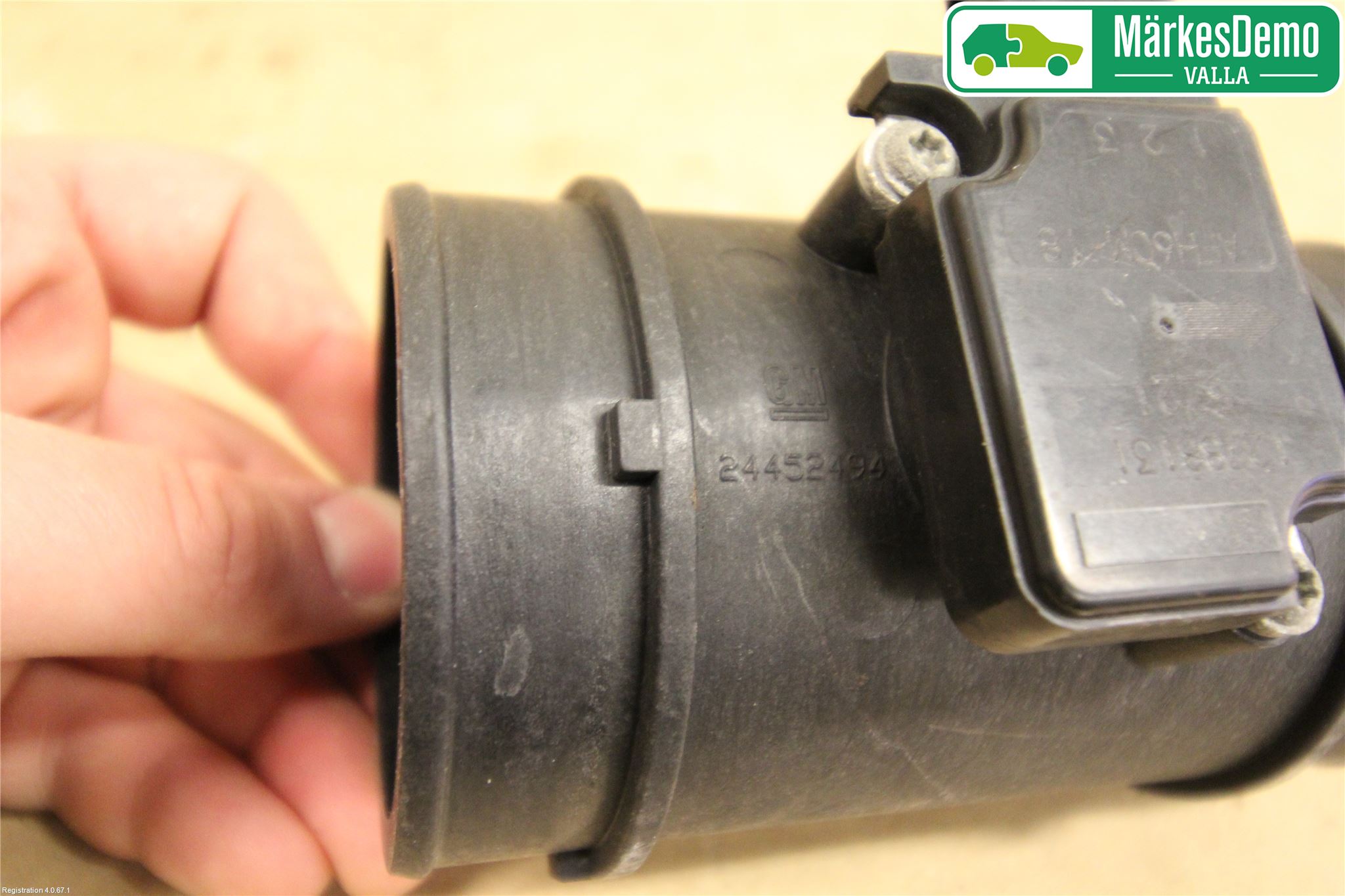 Opel VECTRA C 06-08 Injluftmängdmätare