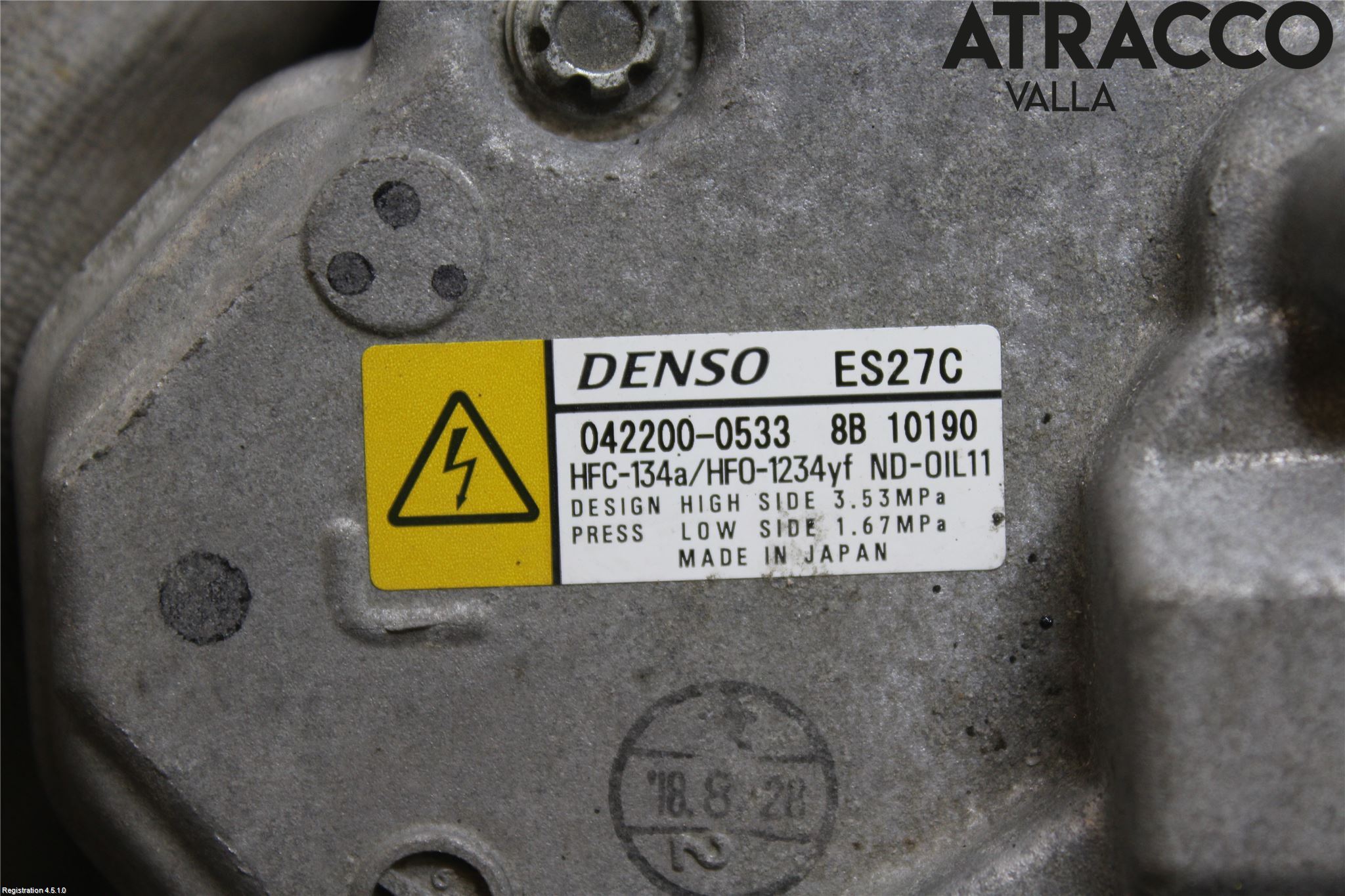 Toyota RAV4 13-18 Ac Kompressor