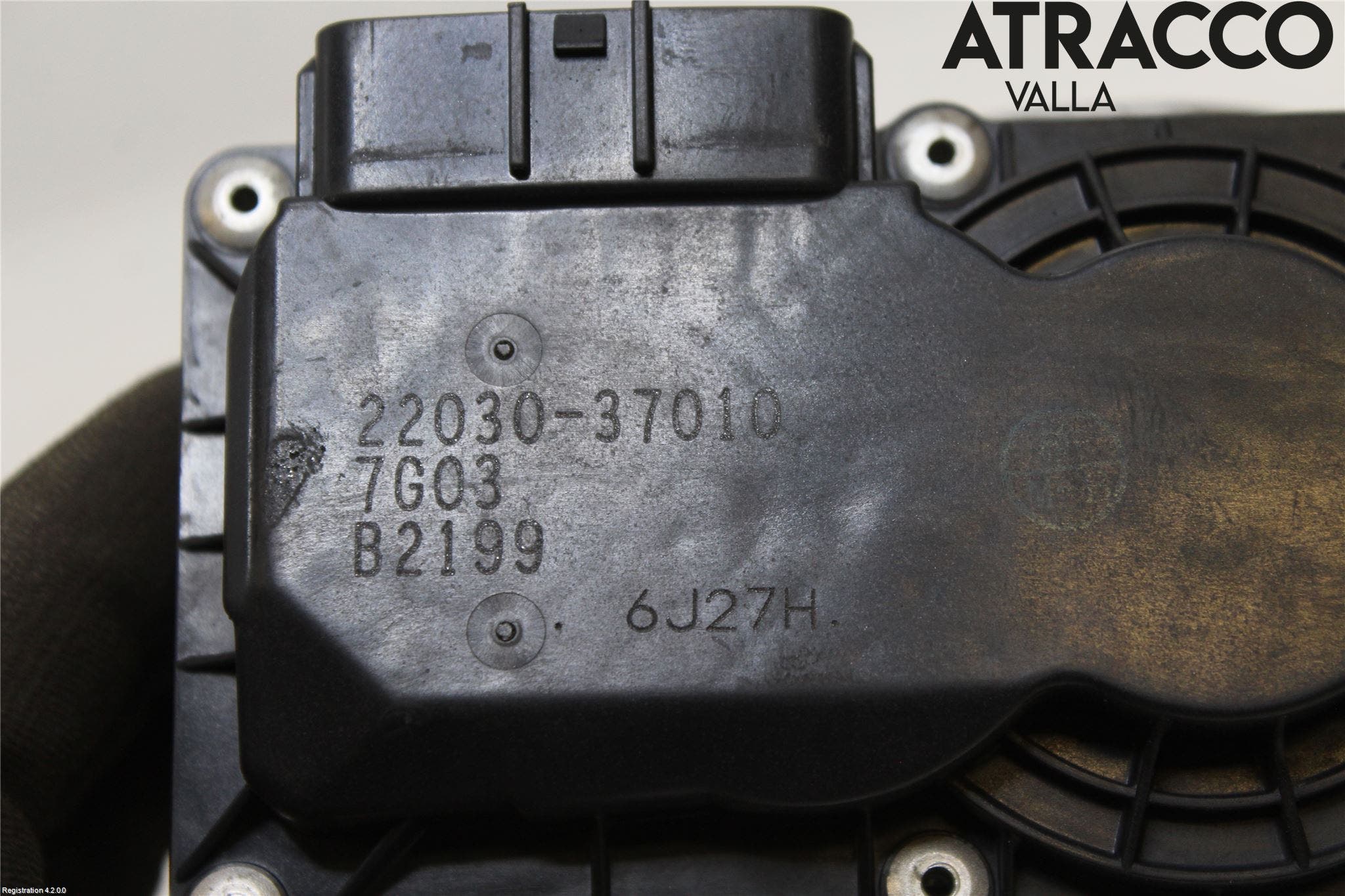 Toyota AURIS 07-09 Injspjällhus