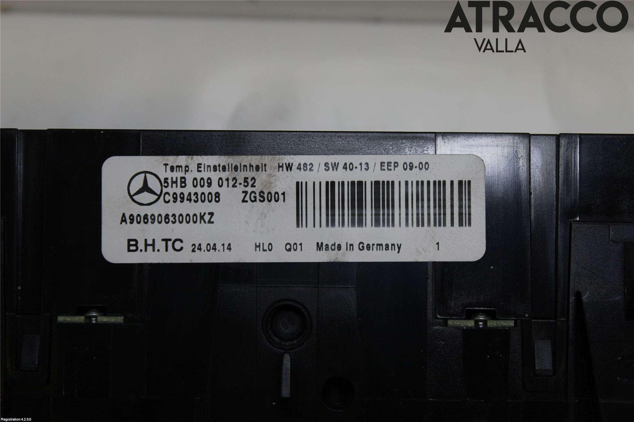 Mercedes-Benz MB SPRINTER (W906) 06-18 Ac Styrenhet Ac Manöveren