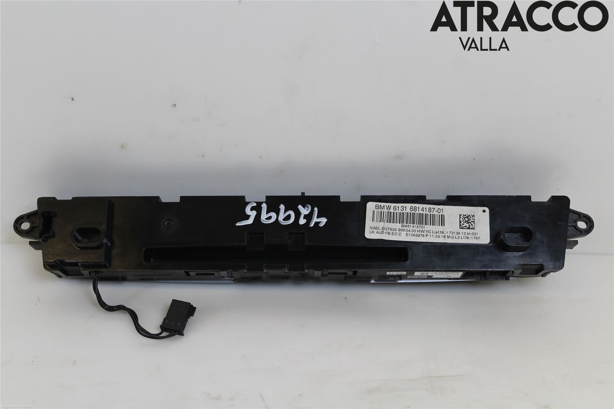 BMW 1 F20/F21 11-19 Cd Radio - Multimediapanel