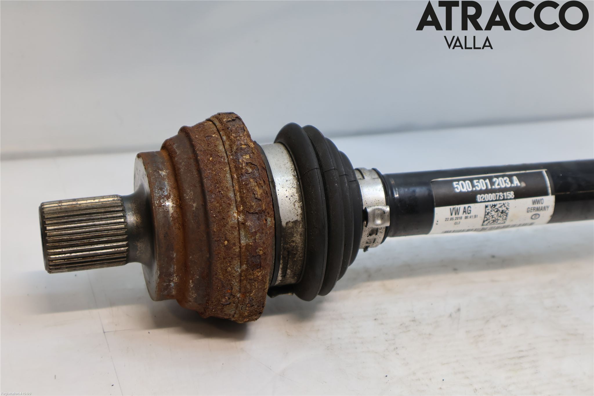 Volkswagen VW GOLF / E-GOLF VII 13-20 Drivaxel Bak Vänster
