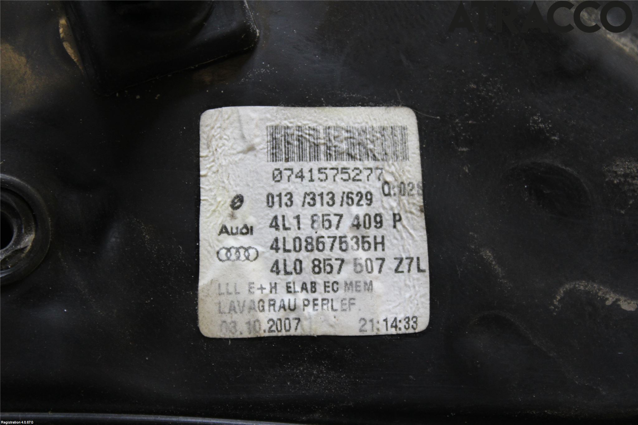 Audi Q7/SQ7 Spegel Yttre El Vä