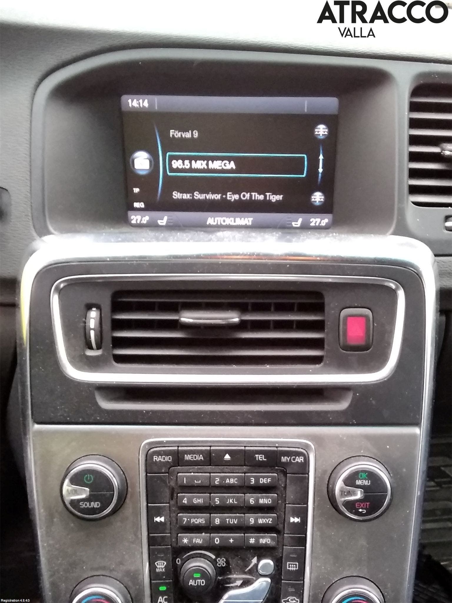 Volvo V60 14-18 Bildskärm