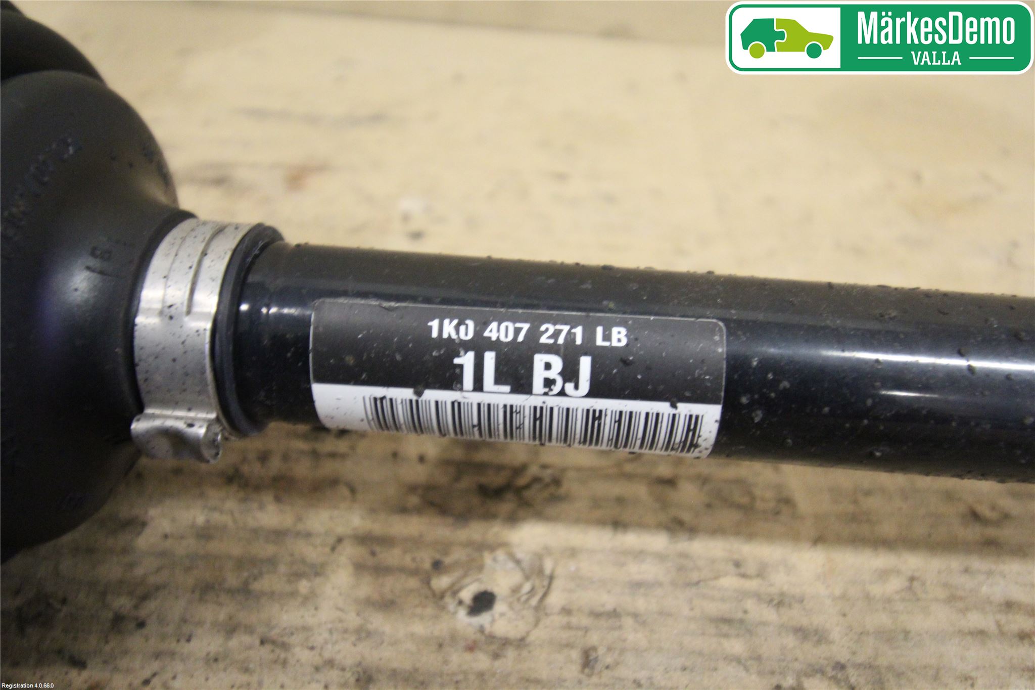 Skoda SUPERB 09-15 Drivaxel Fram Vänster